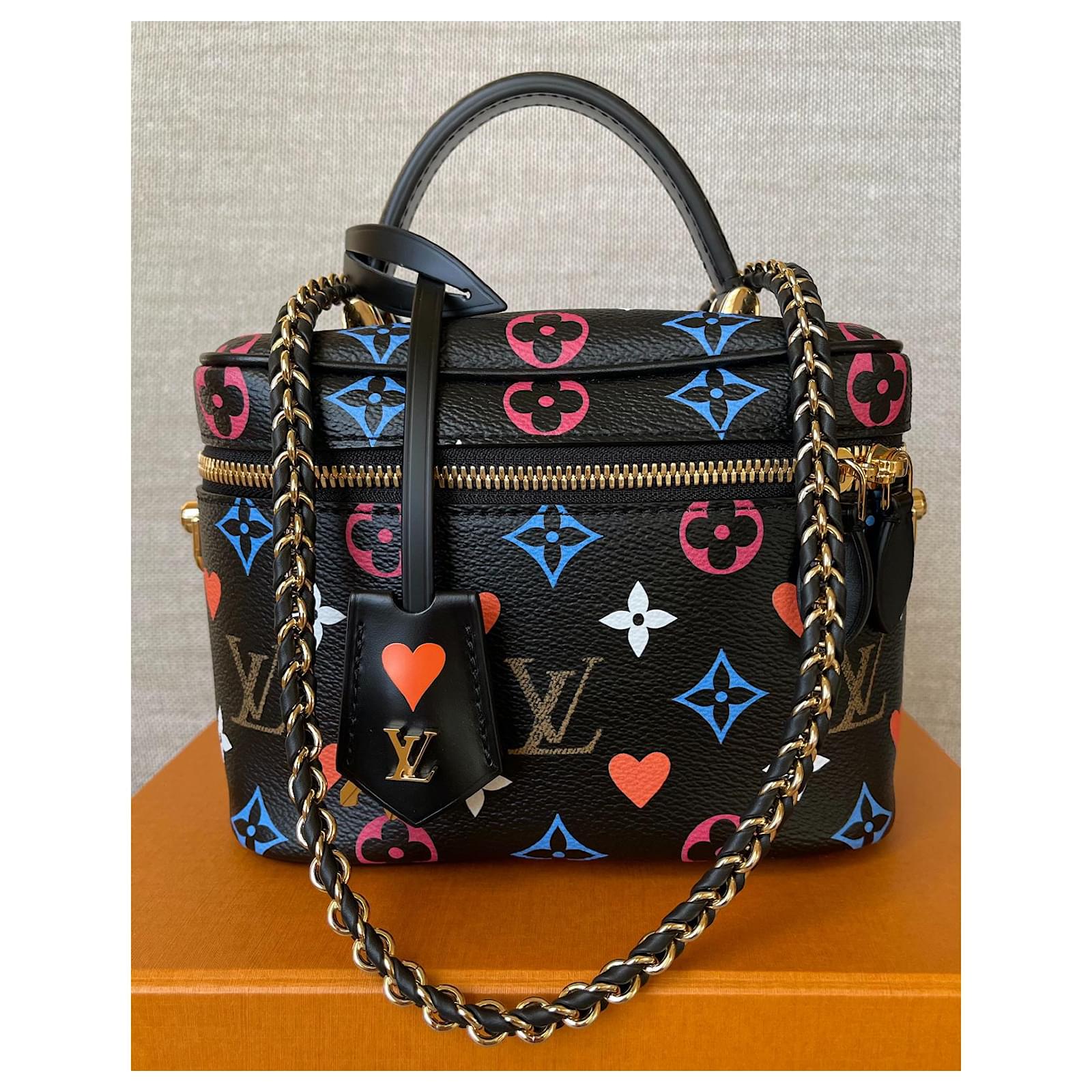Louis Vuitton Game On Vanity PM Black Monogram Multiple colors Cloth  ref.346580 - Joli Closet
