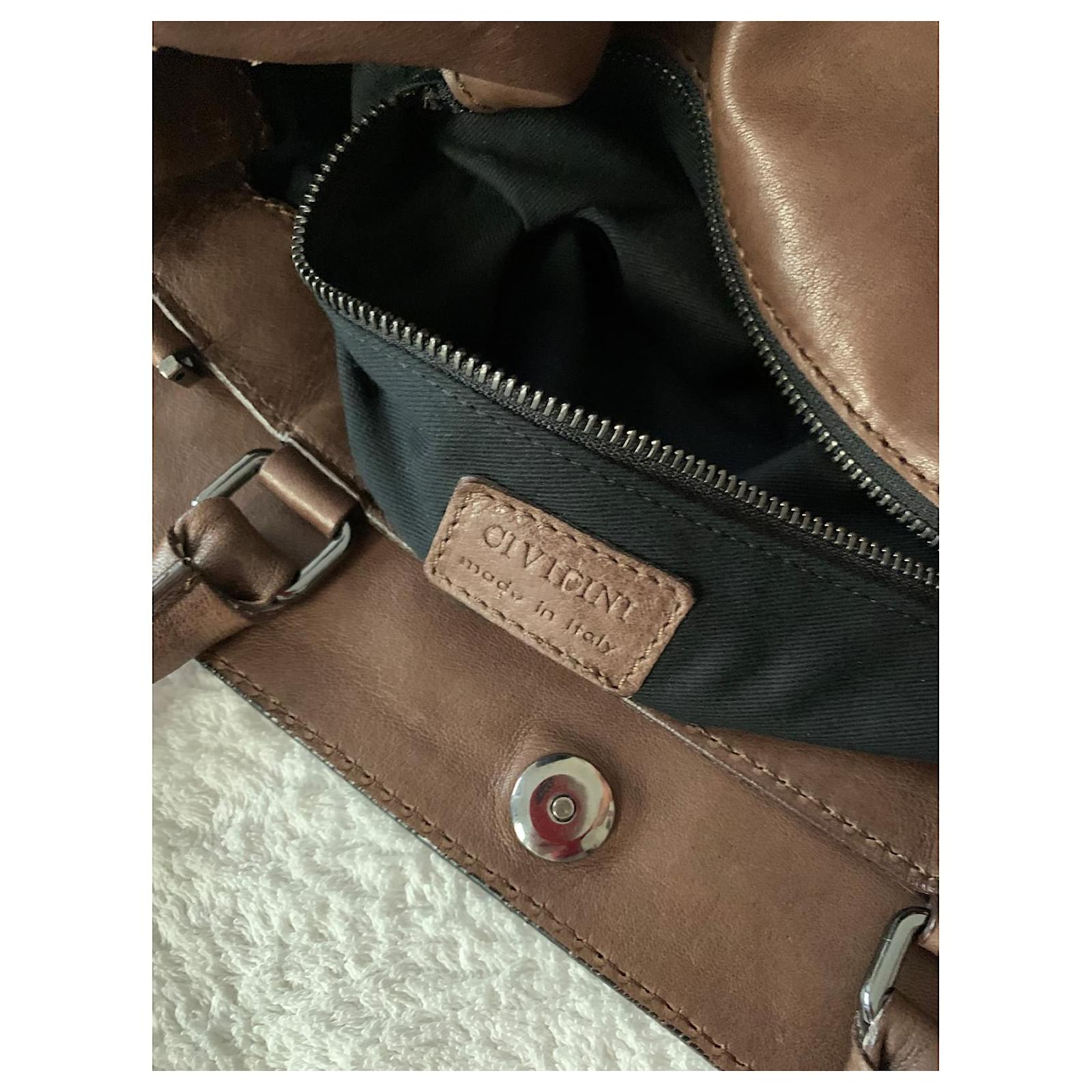 Autre Marque Cividini leather small tote bag Multiple colors ref