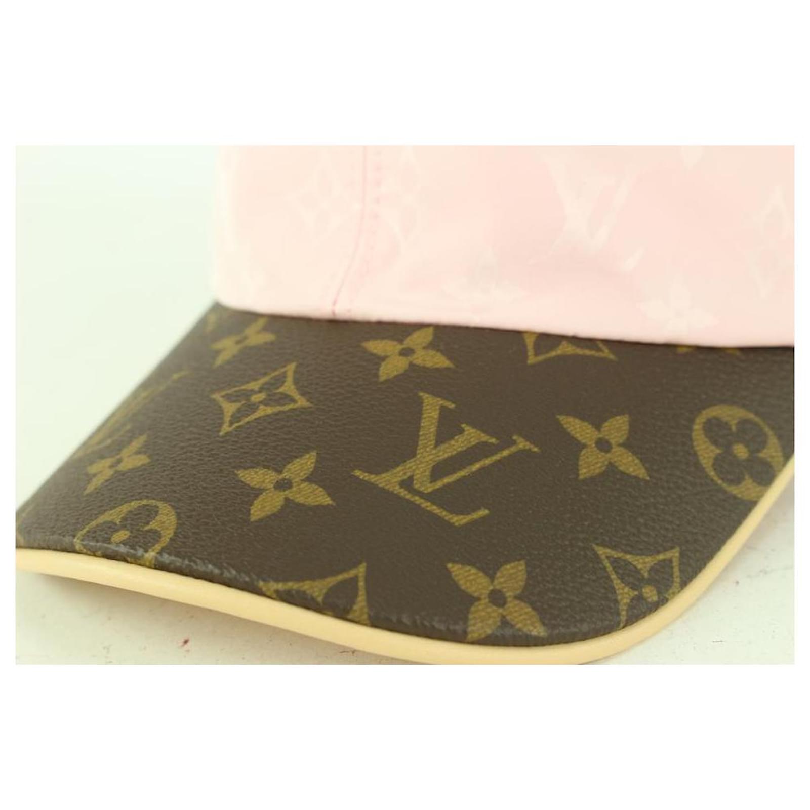 Louis Vuitton Wild at Heart Pink Monogram Cap Ou Pas Baseball Hat Leather  ref.347699 - Joli Closet