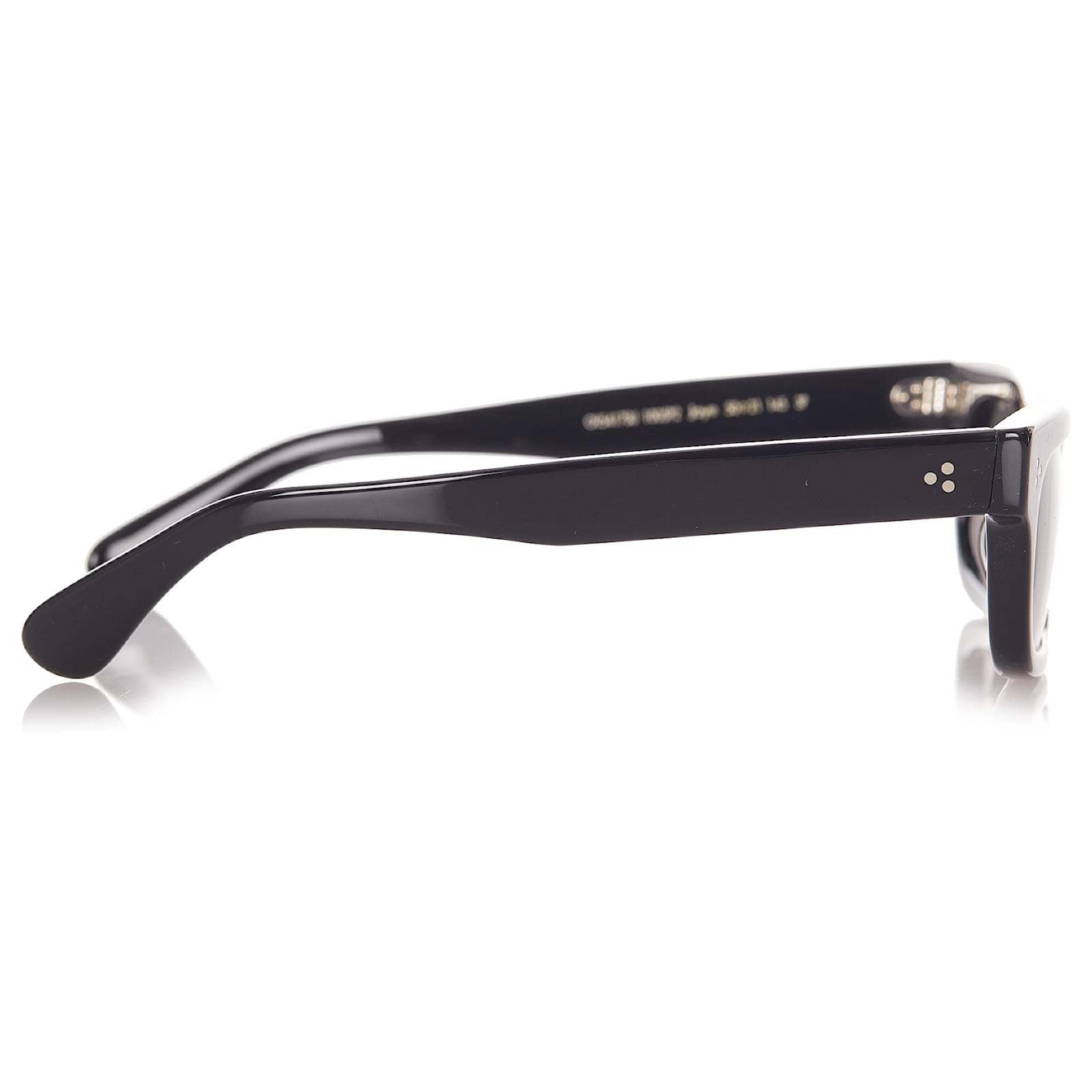 Oliver Peoples Black Jaye Tinted Sunglasses Plastic  - Joli Closet