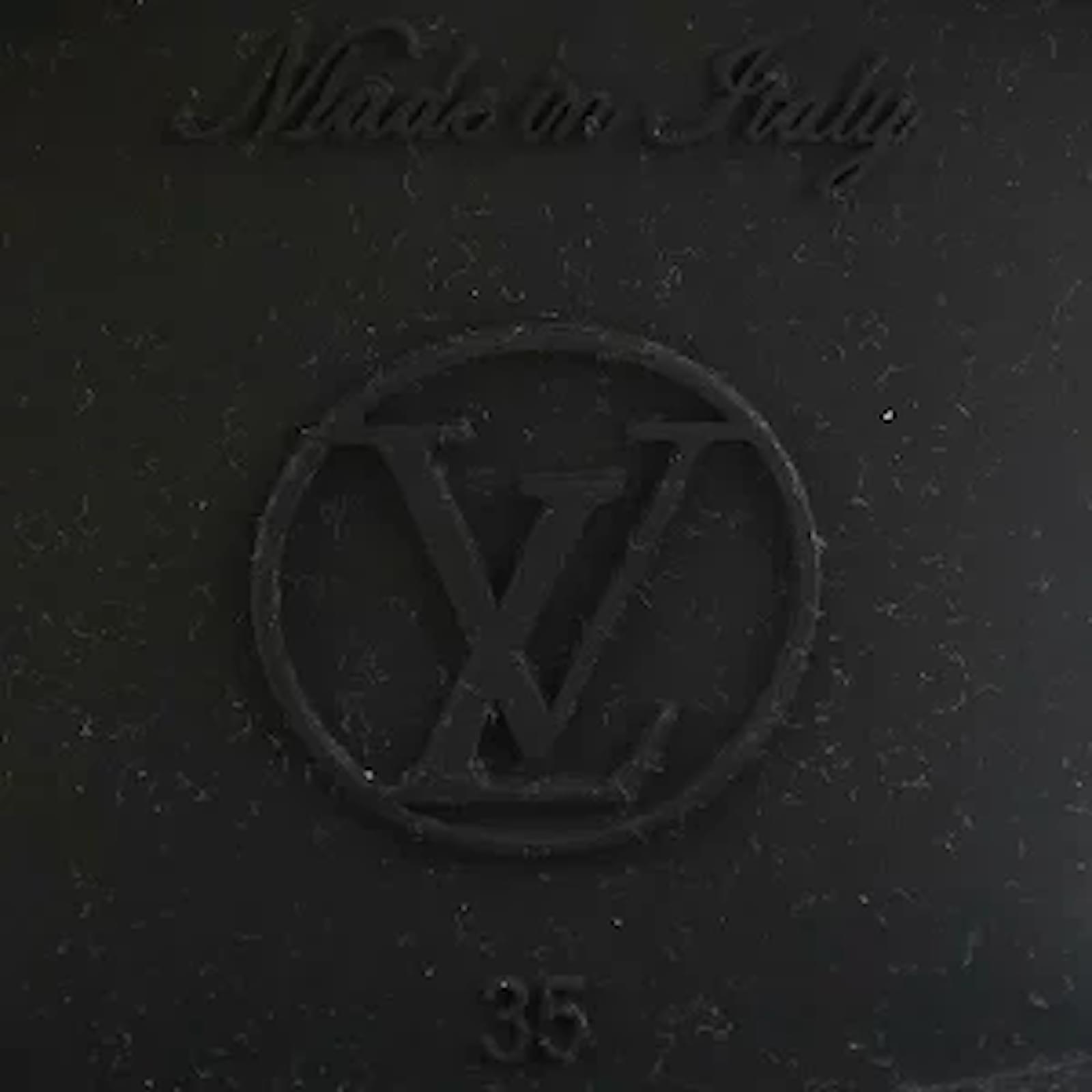 Louis Vuitton LOUIS VUITTON boots [used] Black Leather ref.347995 - Joli  Closet