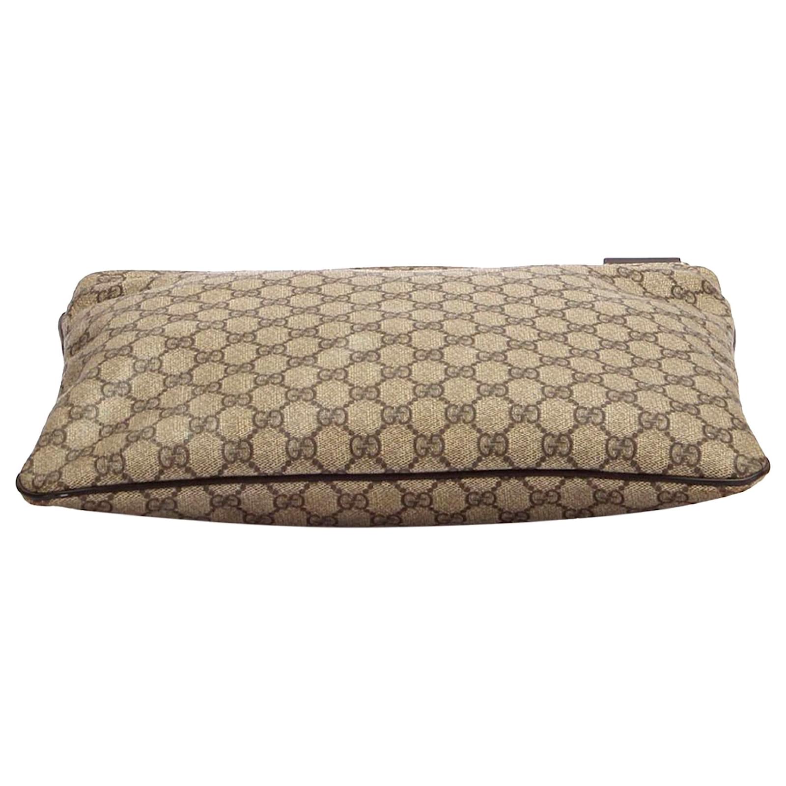 Cloth crossbody bag Gucci Brown in Cloth - 31314170