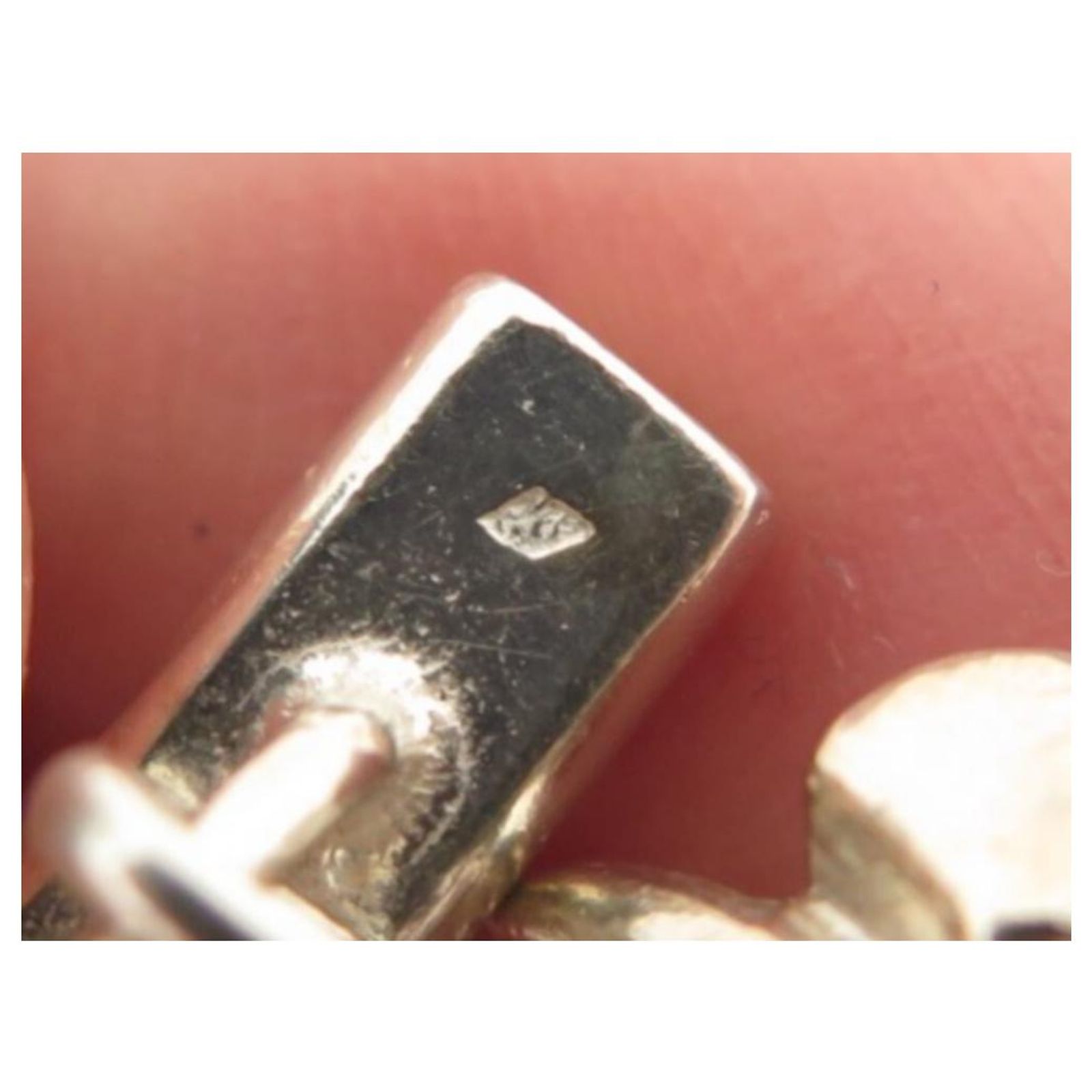 Boutons De Manchette Argent Gaétan De Percin - Vintage Luxe En Argent Sterling - Occasion
