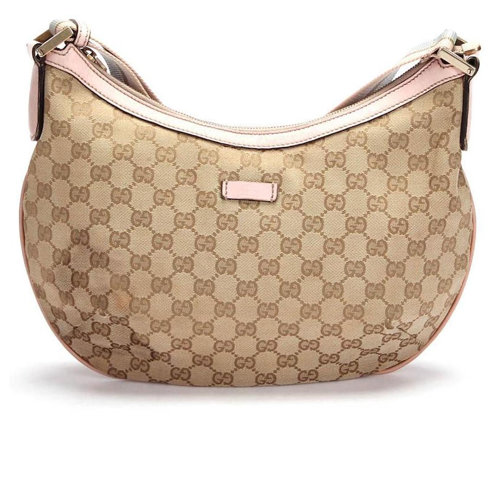 Fabric handbag Gucci Beige in Cloth - 34940990