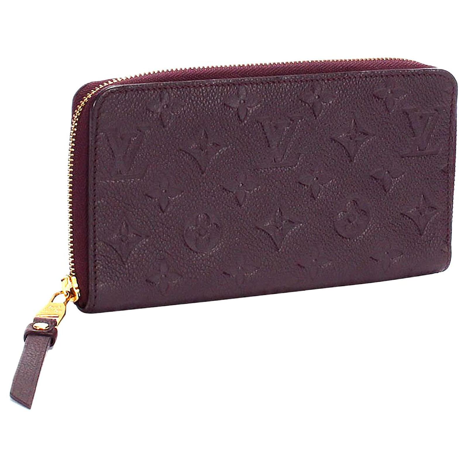 Louis Vuitton Purple Monogram Empreinte Zippy Wallet Leather Pony-style  calfskin ref.350423 - Joli Closet