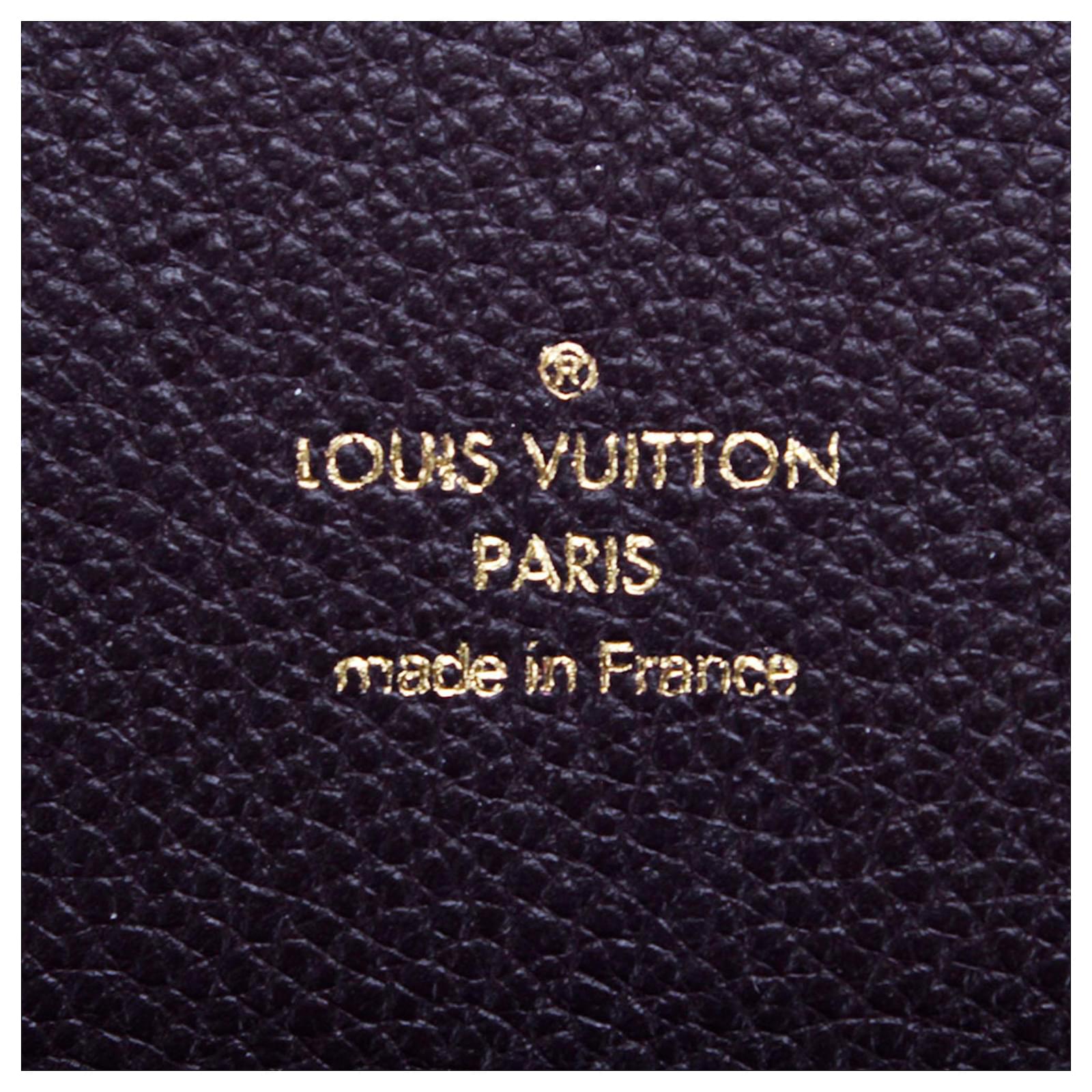 Louis Vuitton Purple Monogram Empreinte Zippy Wallet Leather Pony-style  calfskin ref.350423 - Joli Closet