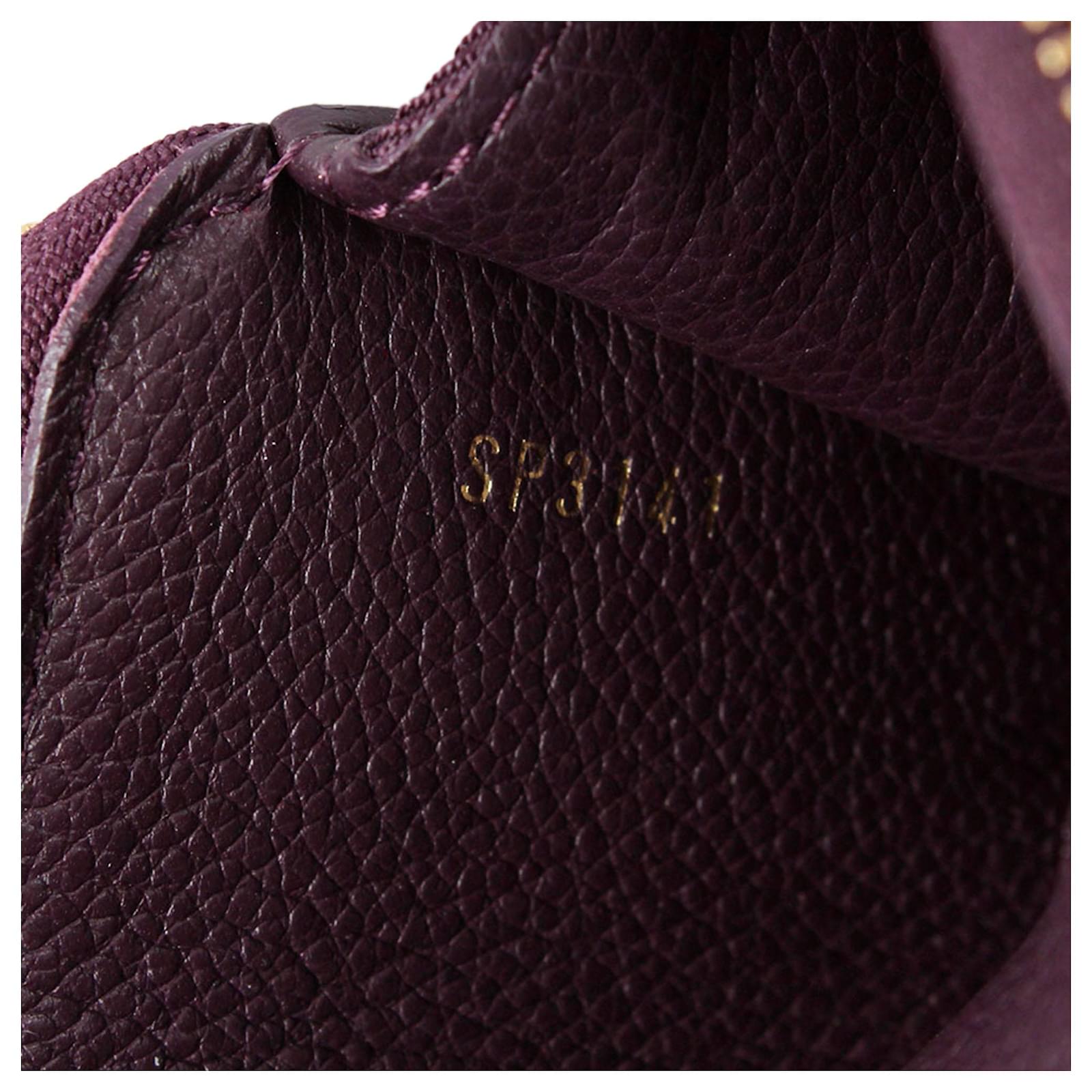 Louis Vuitton Purple Monogram Empreinte Zippy Wallet Leather Pony-style  calfskin ref.350423 - Joli Closet