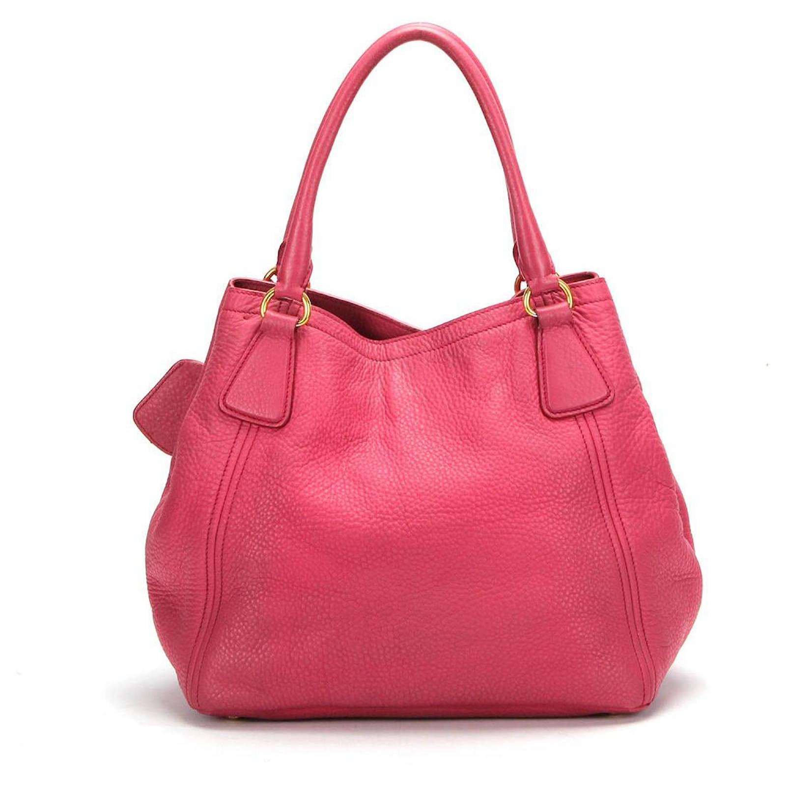 バッグ PRADA Leather Shoulder Bag 2way 351313-6.jpg