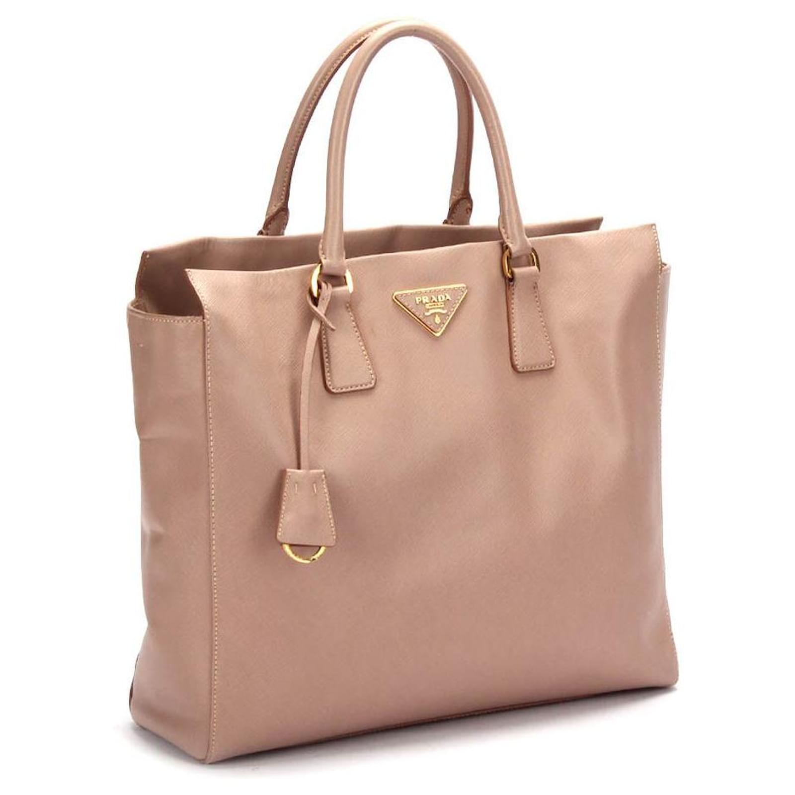 Tote Prada Handbag 158 Beige Leather  - Joli Closet