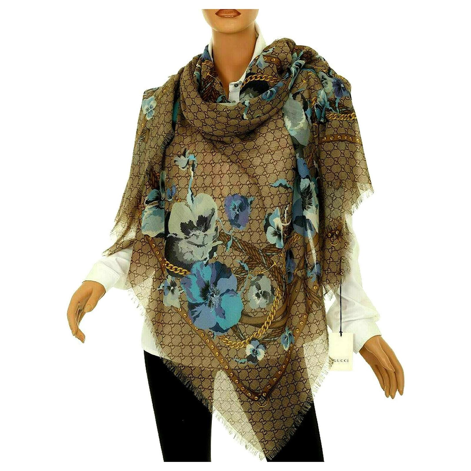 Gucci Silk scarf Multiple colors ref.352023 Joli Closet