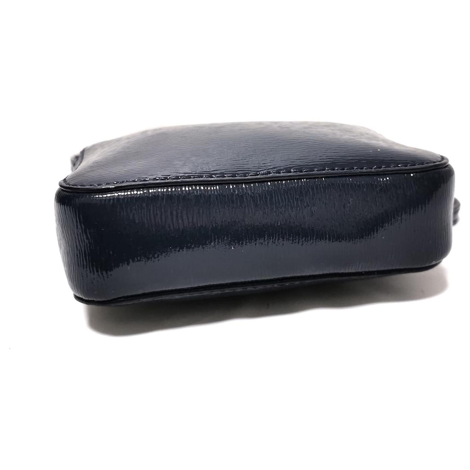 Michael Kors Shoulder bag Navy blue Patent leather ref.352248
