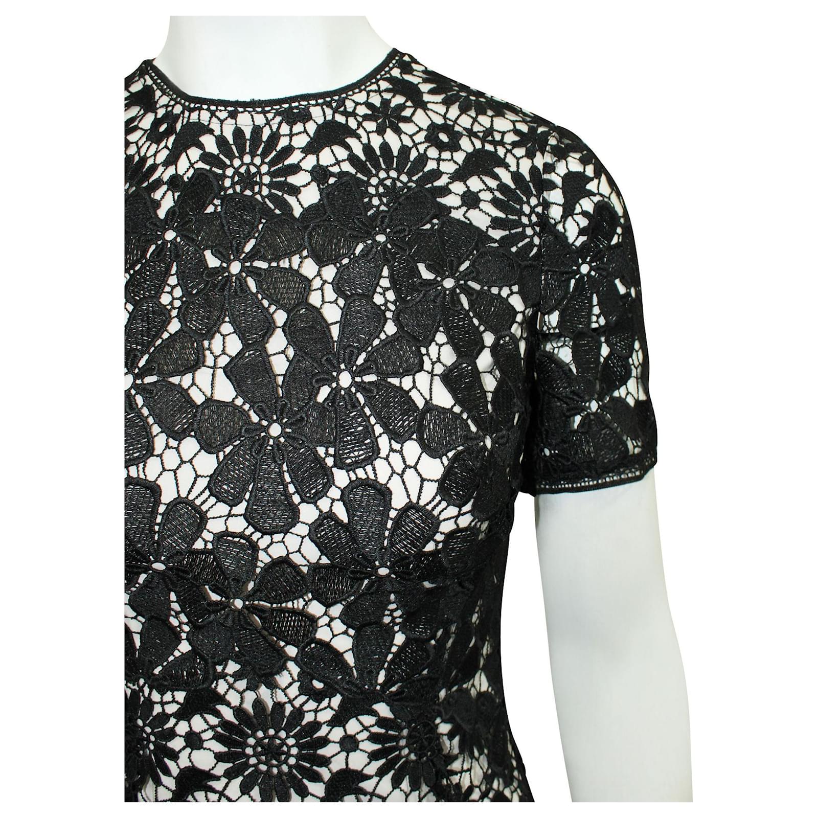 Karen Millen Black lace dress Polyester ref.JC352480 (Sold) - Joli Closet