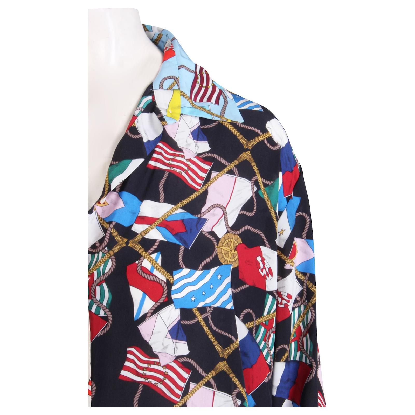 Sandro top flag dress