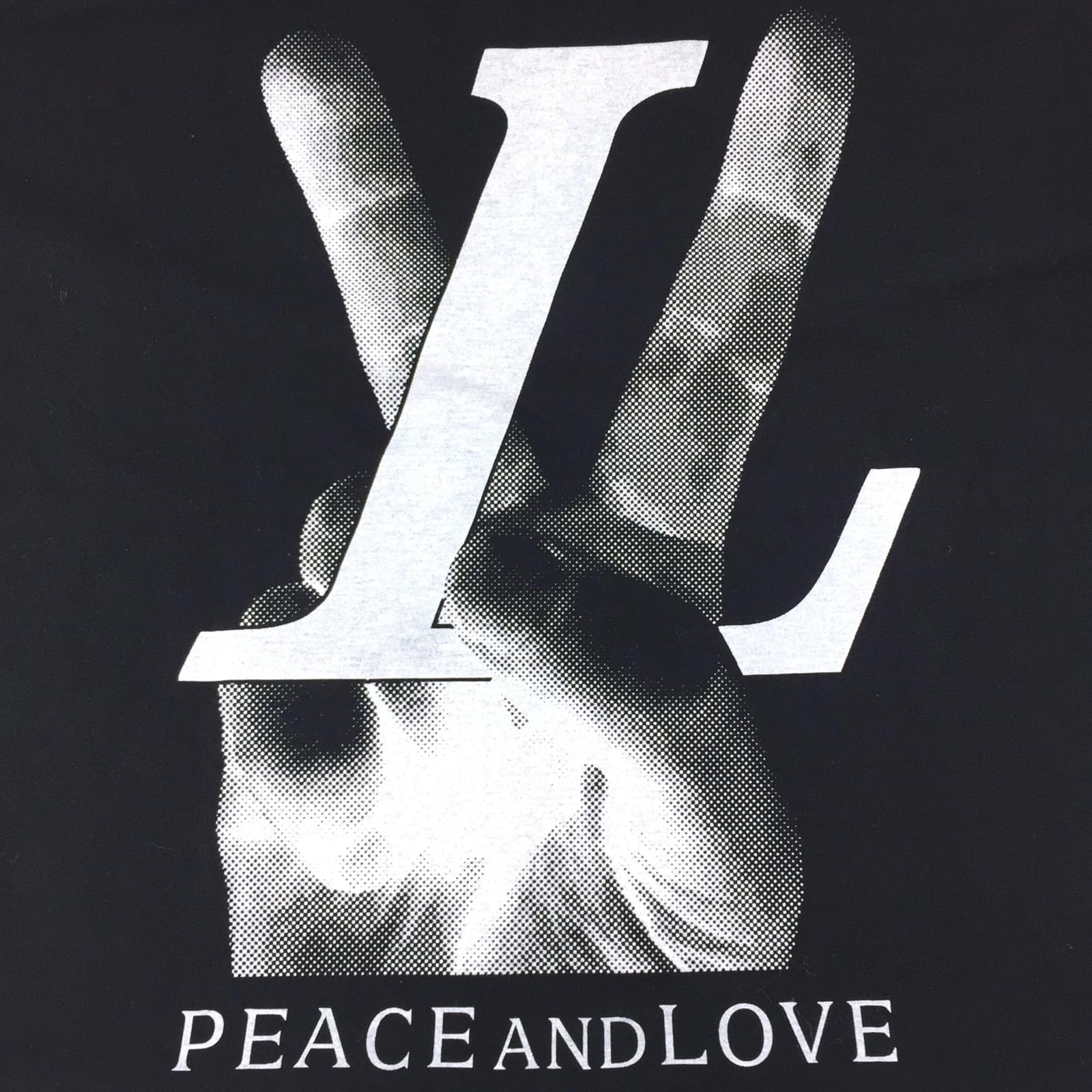 Louis Vuitton Black Cotton Peace and Love T-Shirt M Louis Vuitton | The  Luxury Closet