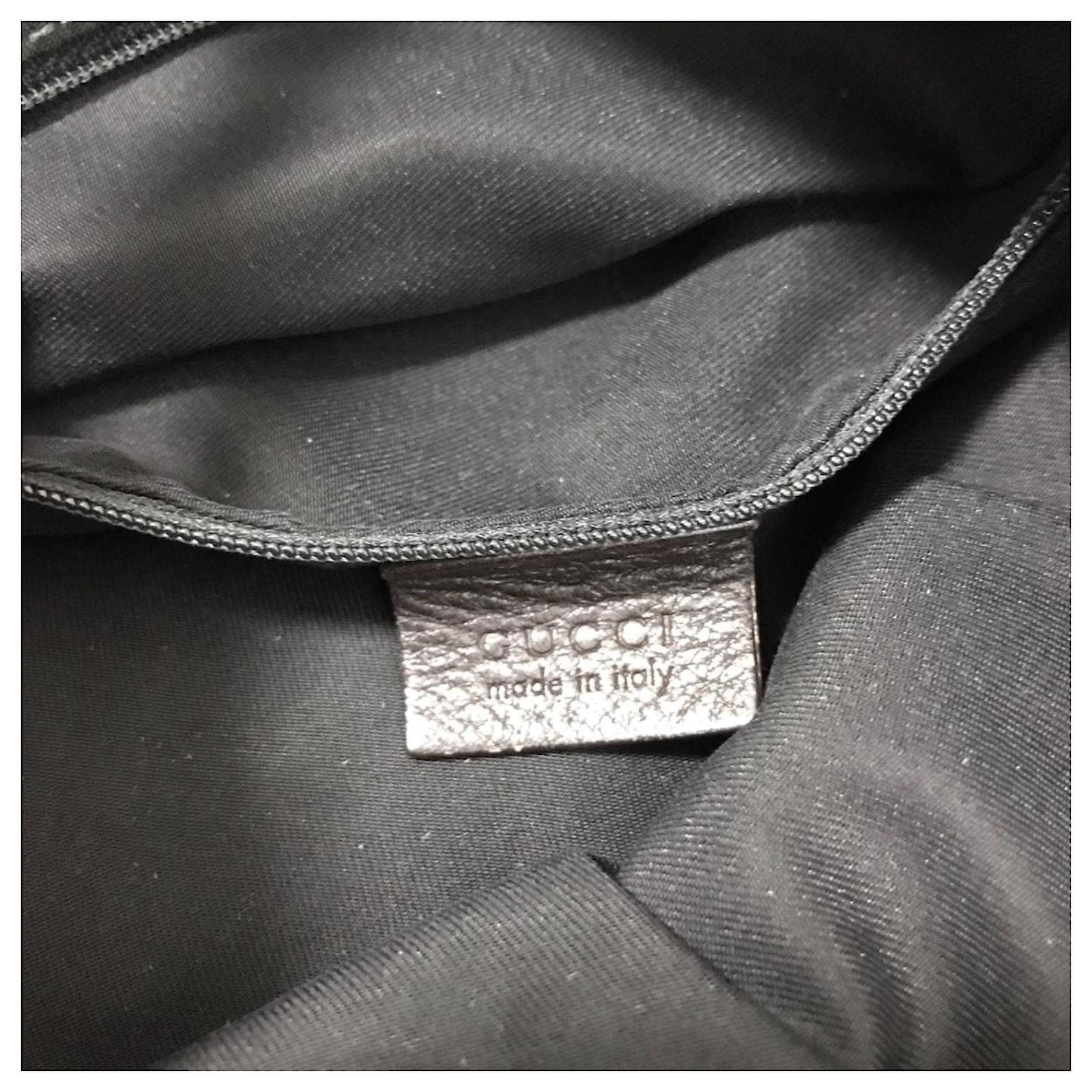 Gucci Abbey Black Leather ref.354502 - Joli Closet