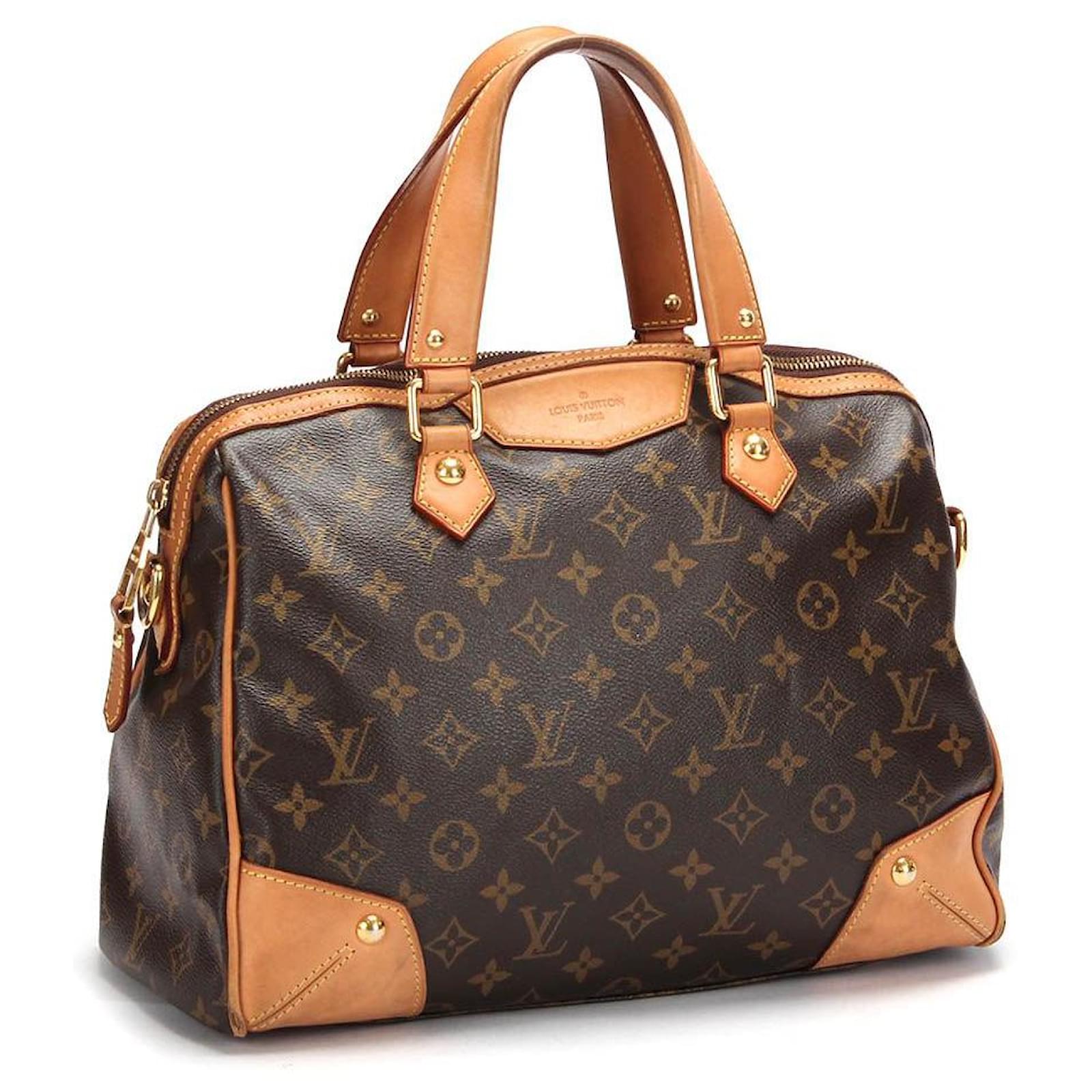 Louis Vuitton Retiro Pm in Brown Cloth ref.354613 - Joli Closet