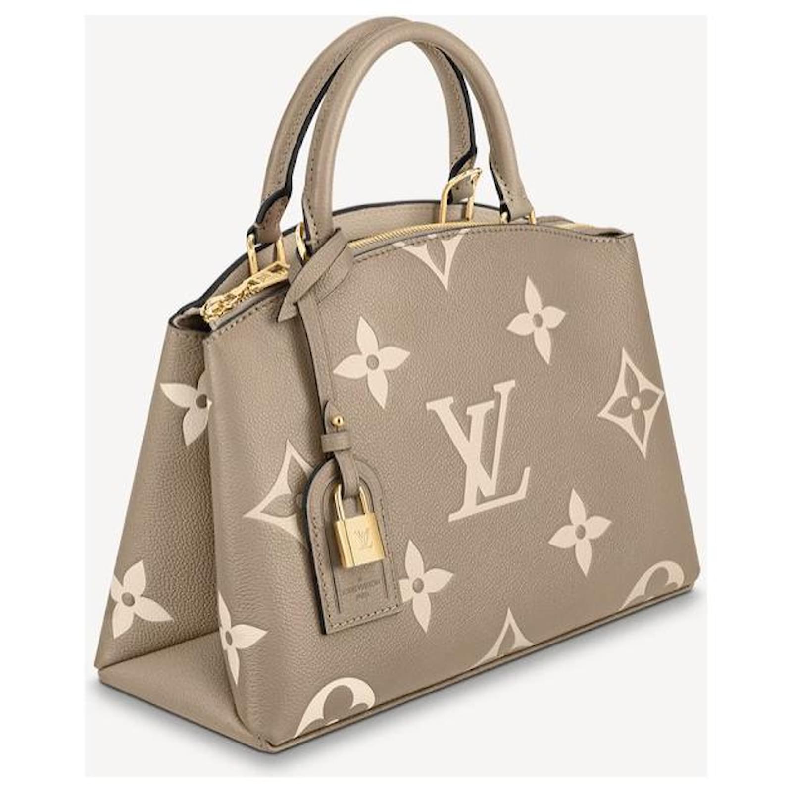 Louis Vuitton Kleine flache Tasche Schwarz Leder ref.239911 - Joli Closet