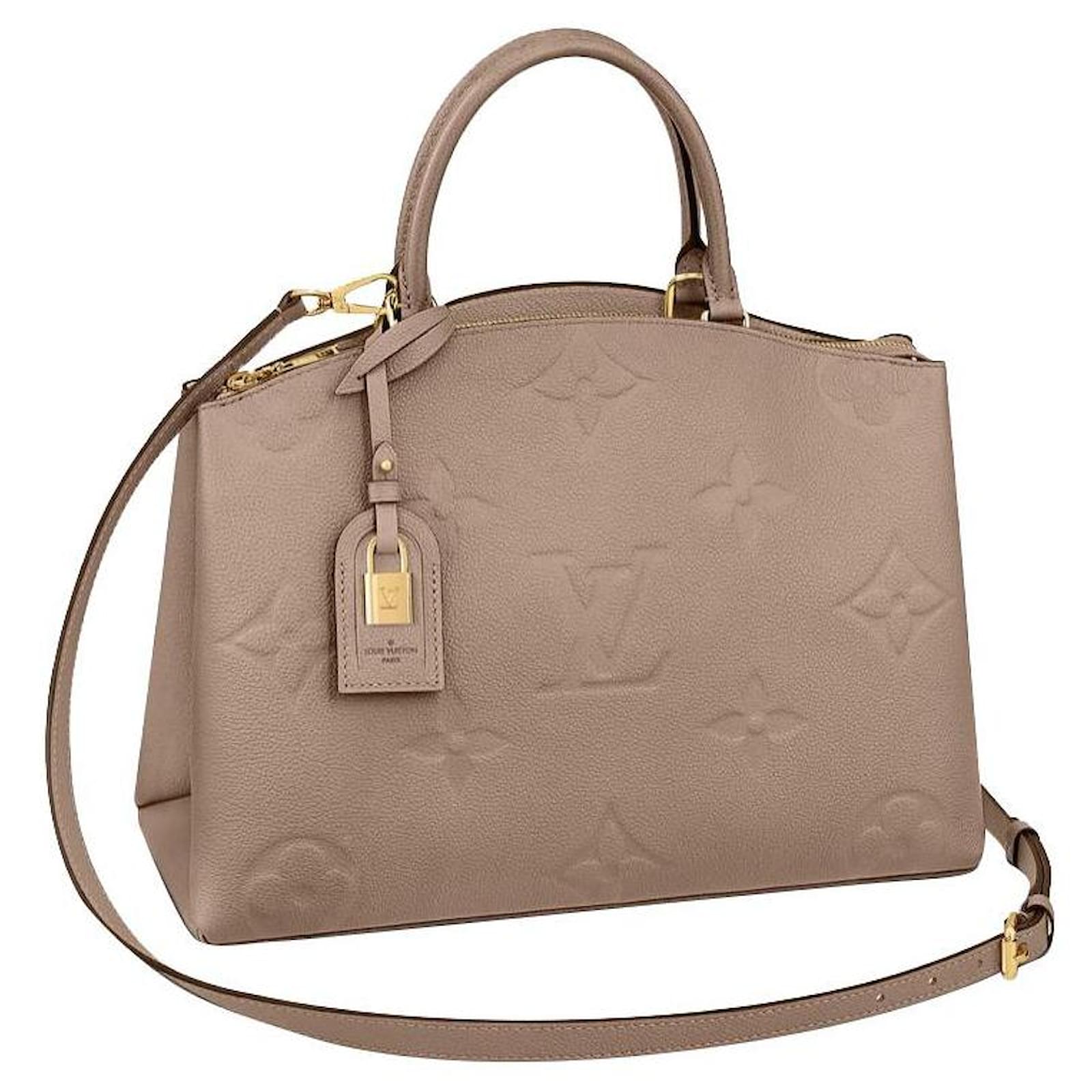Louis Vuitton LV Grand Palais tote bag Grey Leather ref.355051 Joli