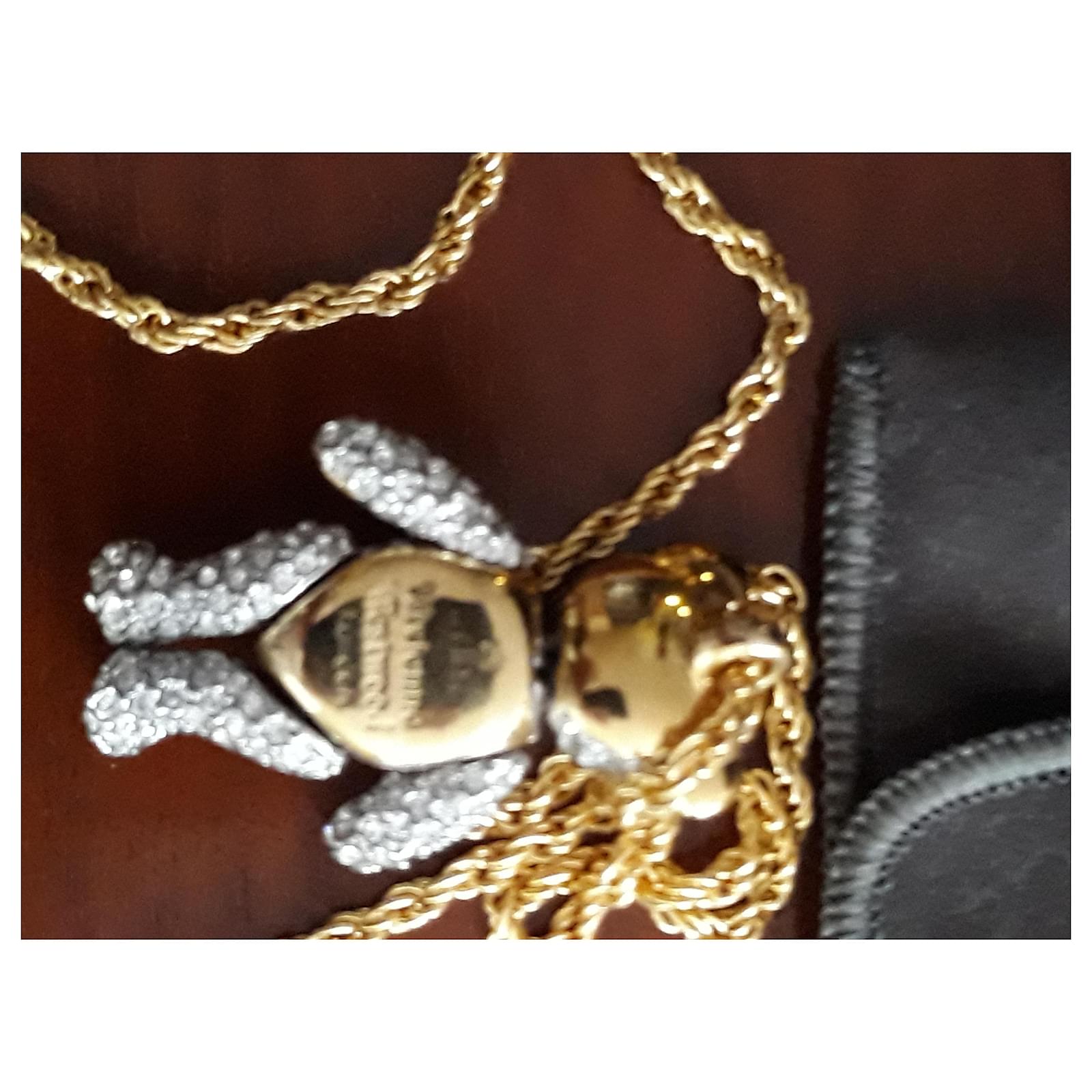 Vivienne Westwood Teddy bear necklace ref.JC355731 (Sold) - Joli