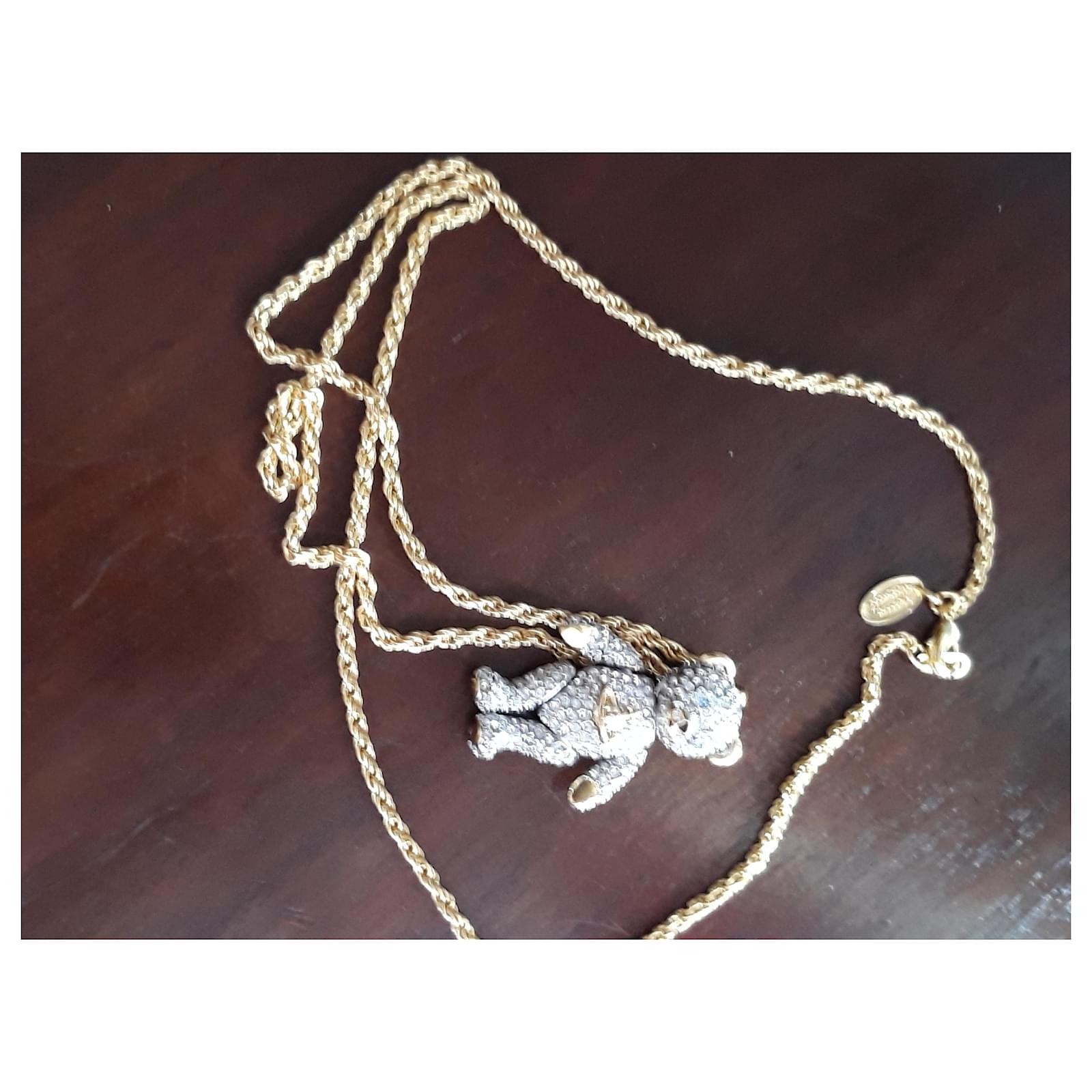 Vivienne Westwood Teddy bear necklace ref.355731 - Joli Closet