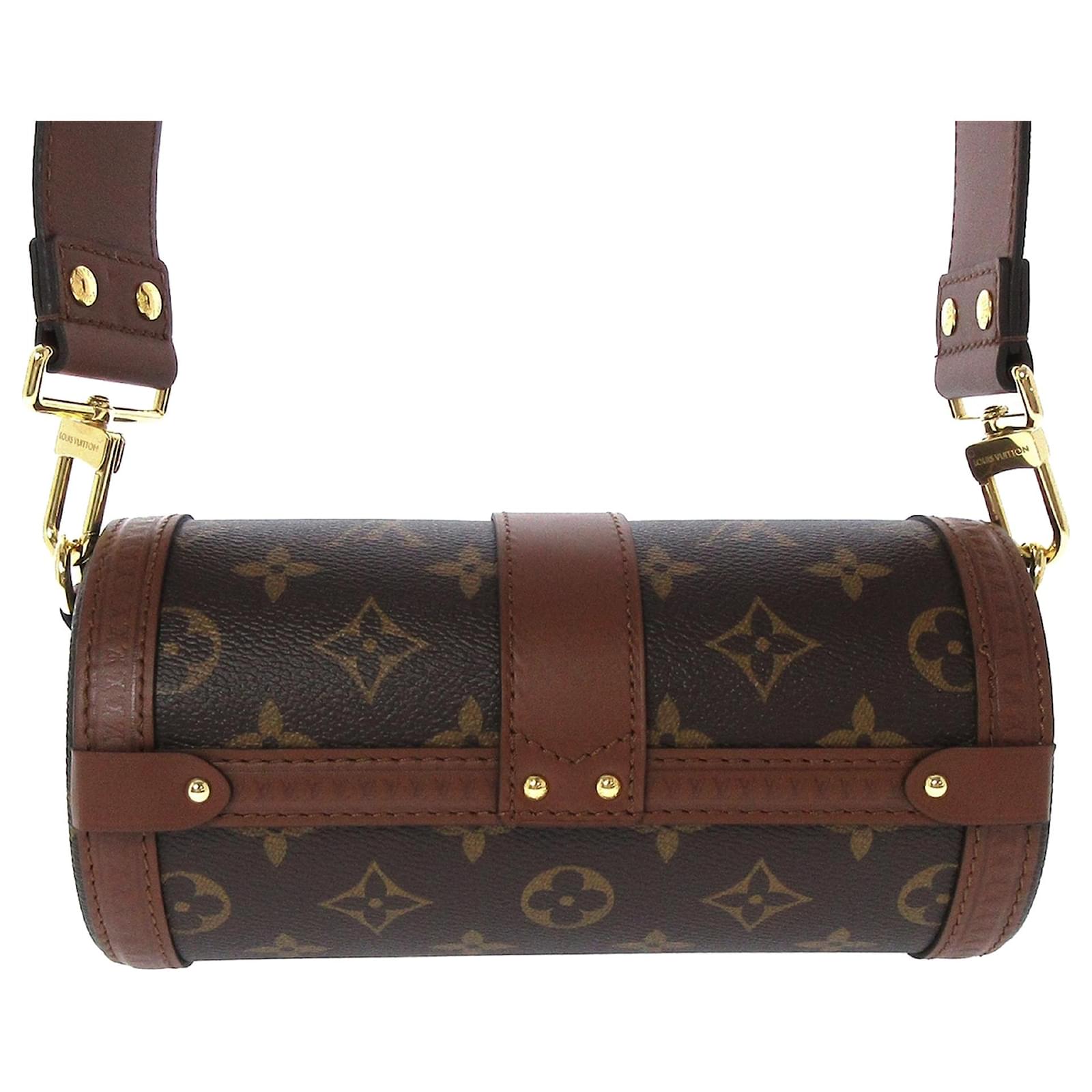 Louis Vuitton Brown Monogram Papillon Trunk Leather Cloth Pony-style  calfskin ref.356458 - Joli Closet