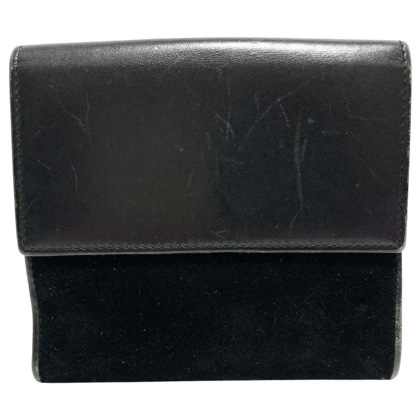 plain black gucci wallet