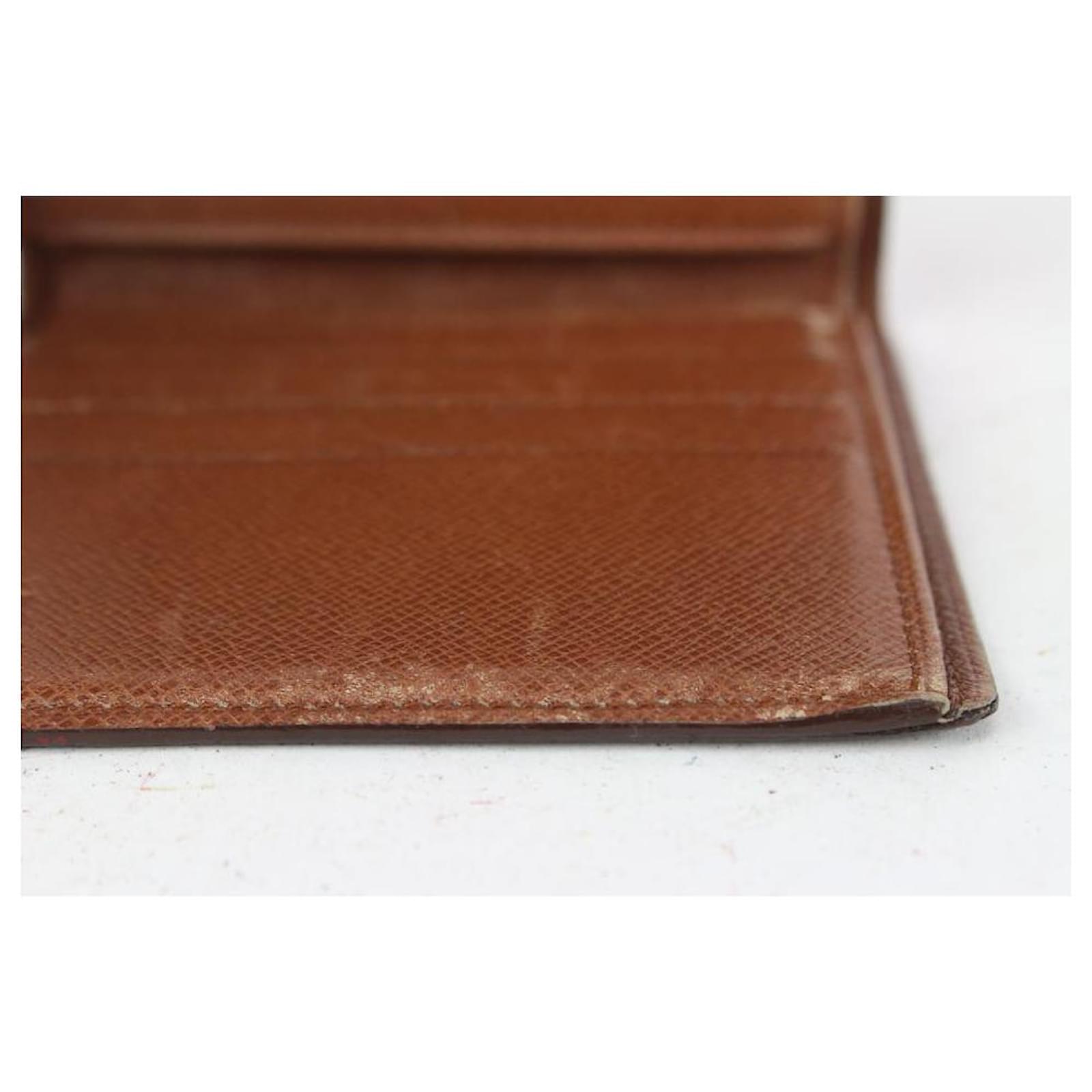 Louis Vuitton Monogram Bifold Men's Wallet Slender Marco Florin Multiple  825lv64