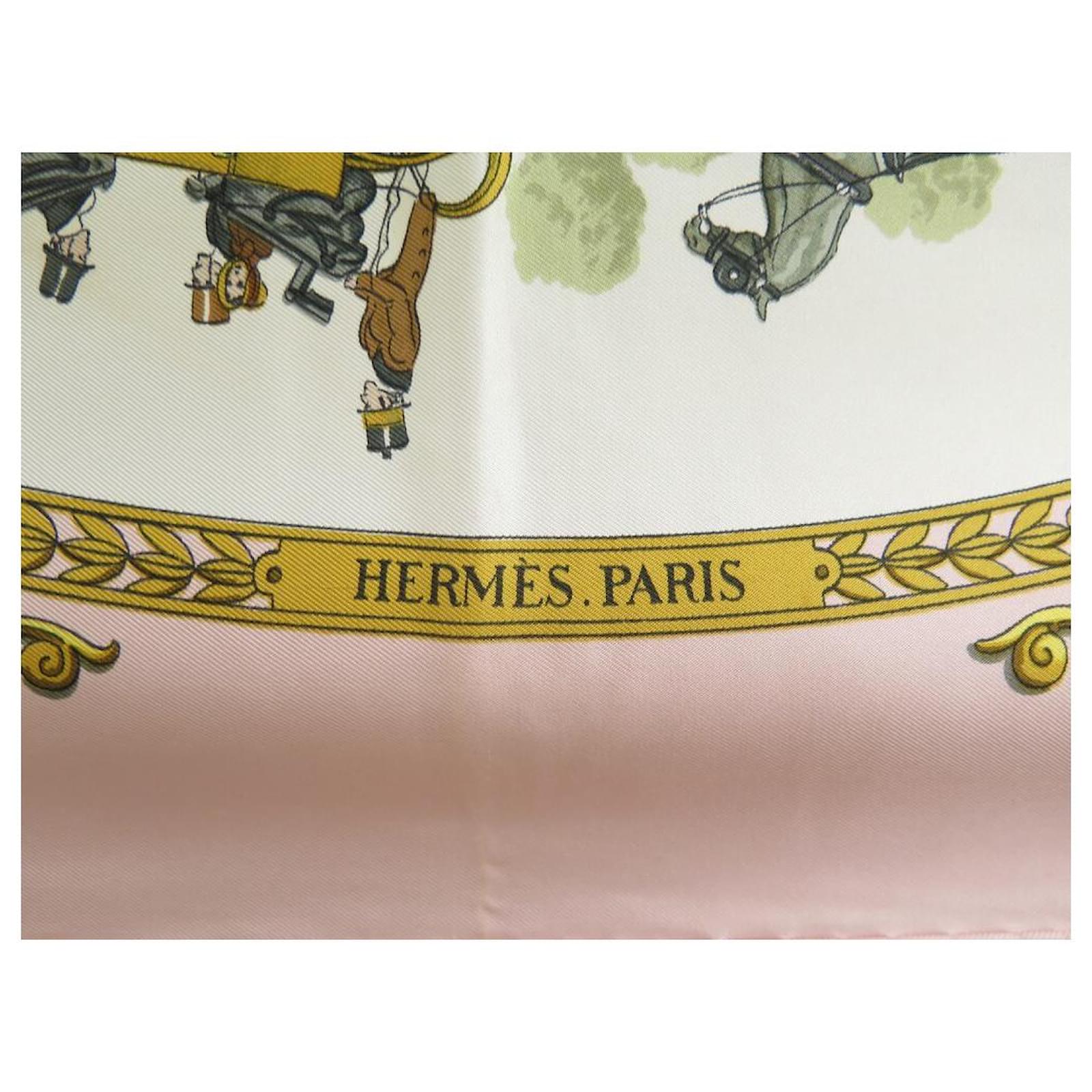Hermès NEW HERMES FOULARD LA PROMENADE DE LONGCHAMPS LEDOUX SQUARE 90 ...
