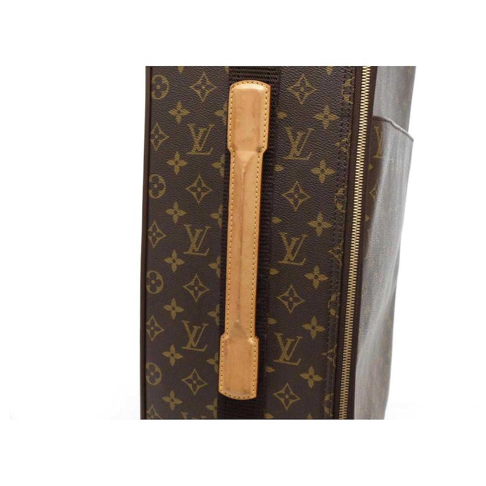 Autre Marque Louis Vuitton Monogram Pegase 55 Rolling Luggage Trolley  Suitcase Leather ref.359464 - Joli Closet