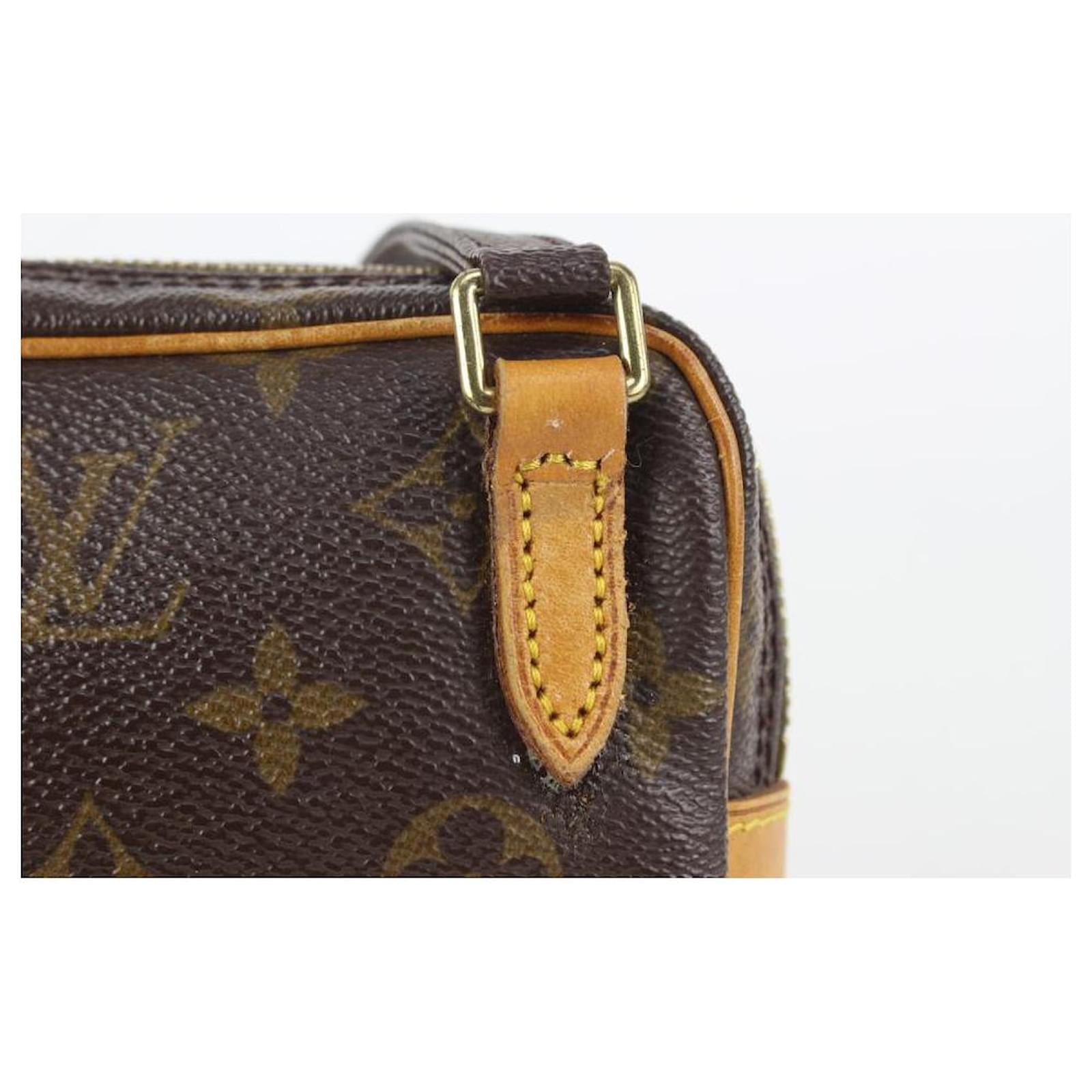 Louis Vuitton Monogram Pochette Marly Bandouliere Crossbody Bag Leather  ref.359573 - Joli Closet