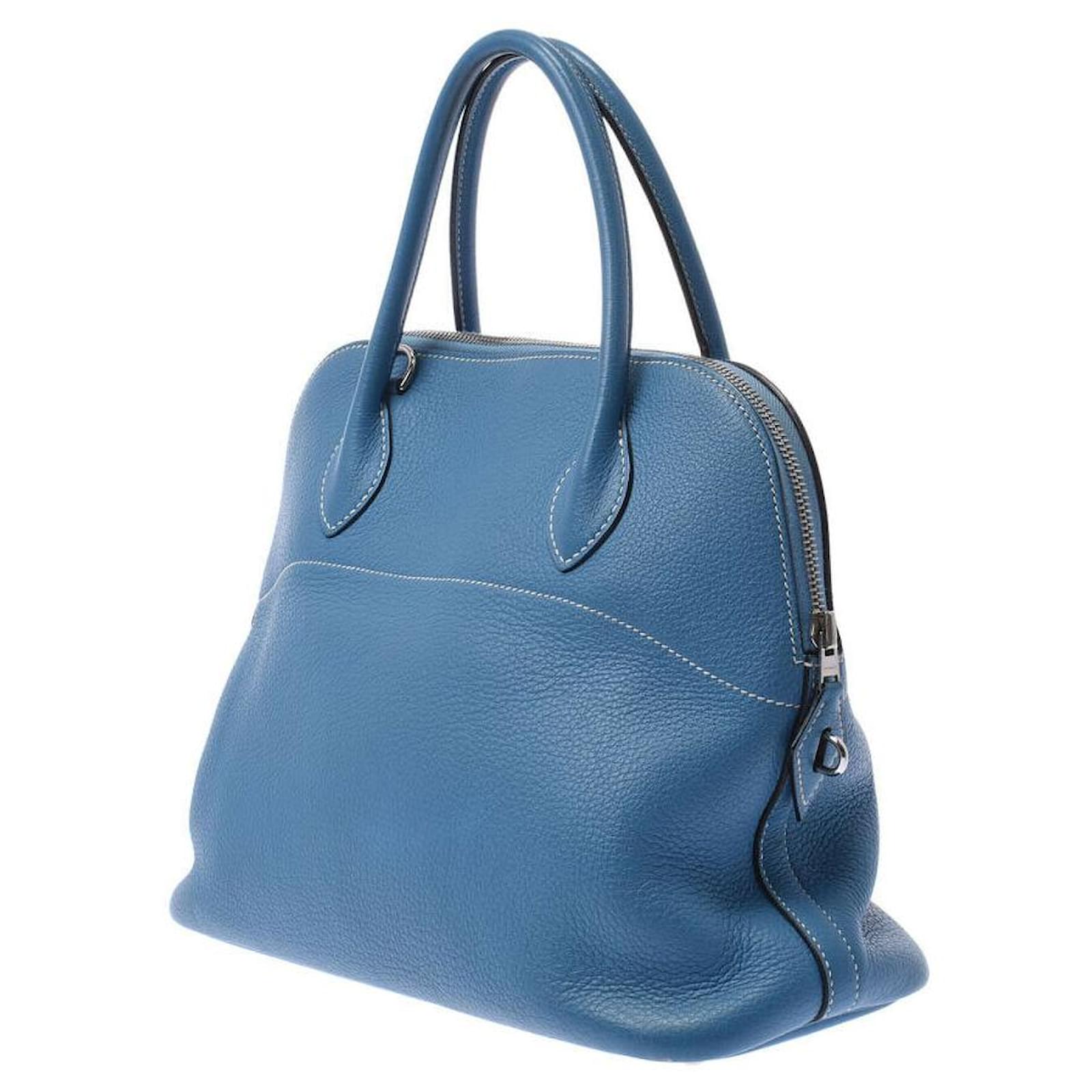 Hermès Hermes Bolide Blue Leather ref.359757 - Joli Closet