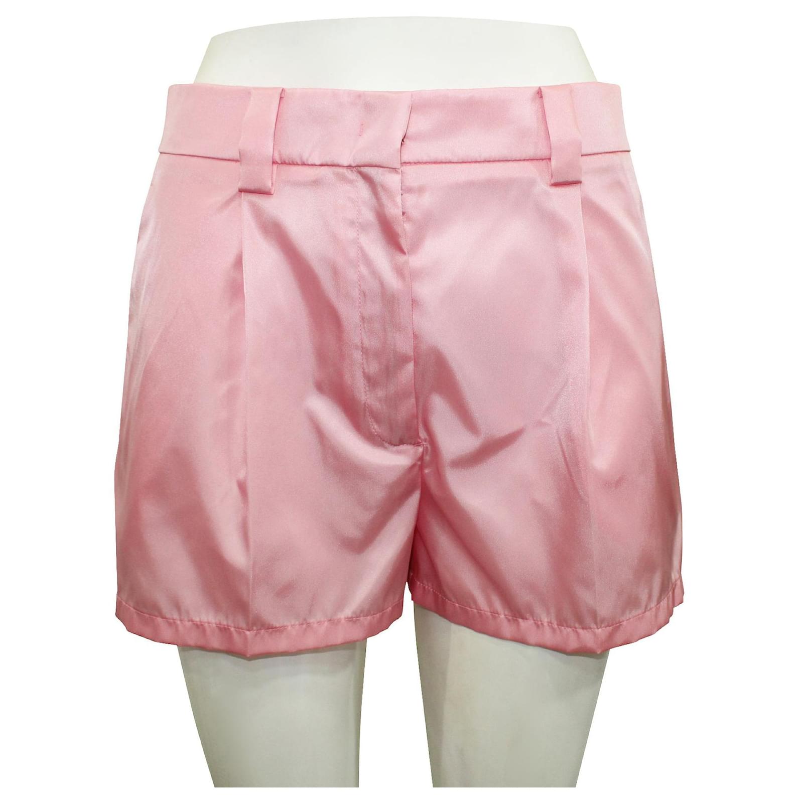 Prada Light Pink Re-Nylon Shorts Polyamide ref.360851 - Joli