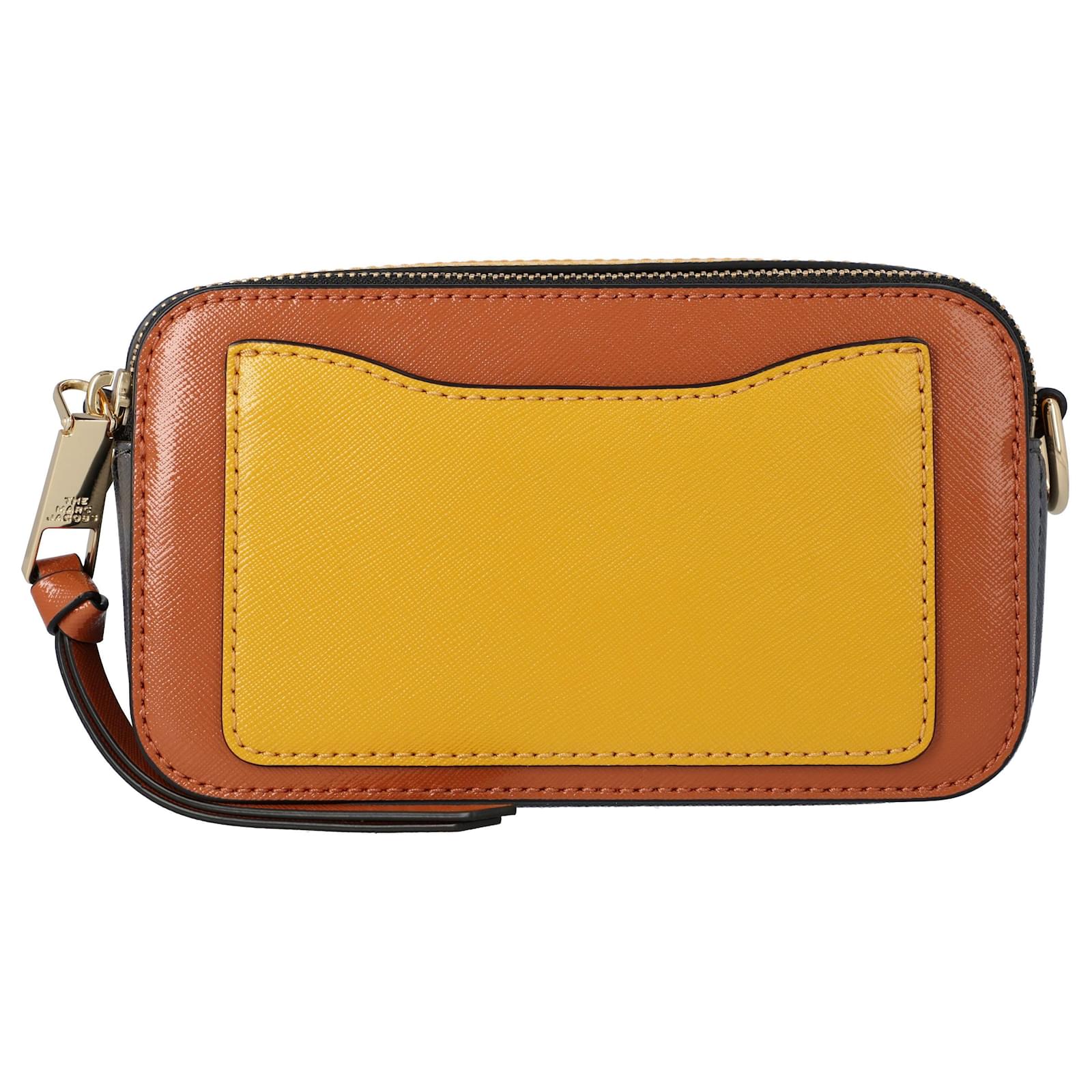 Marc Jacobs The Snapshot camera bag Orange Pony-style calfskin ref