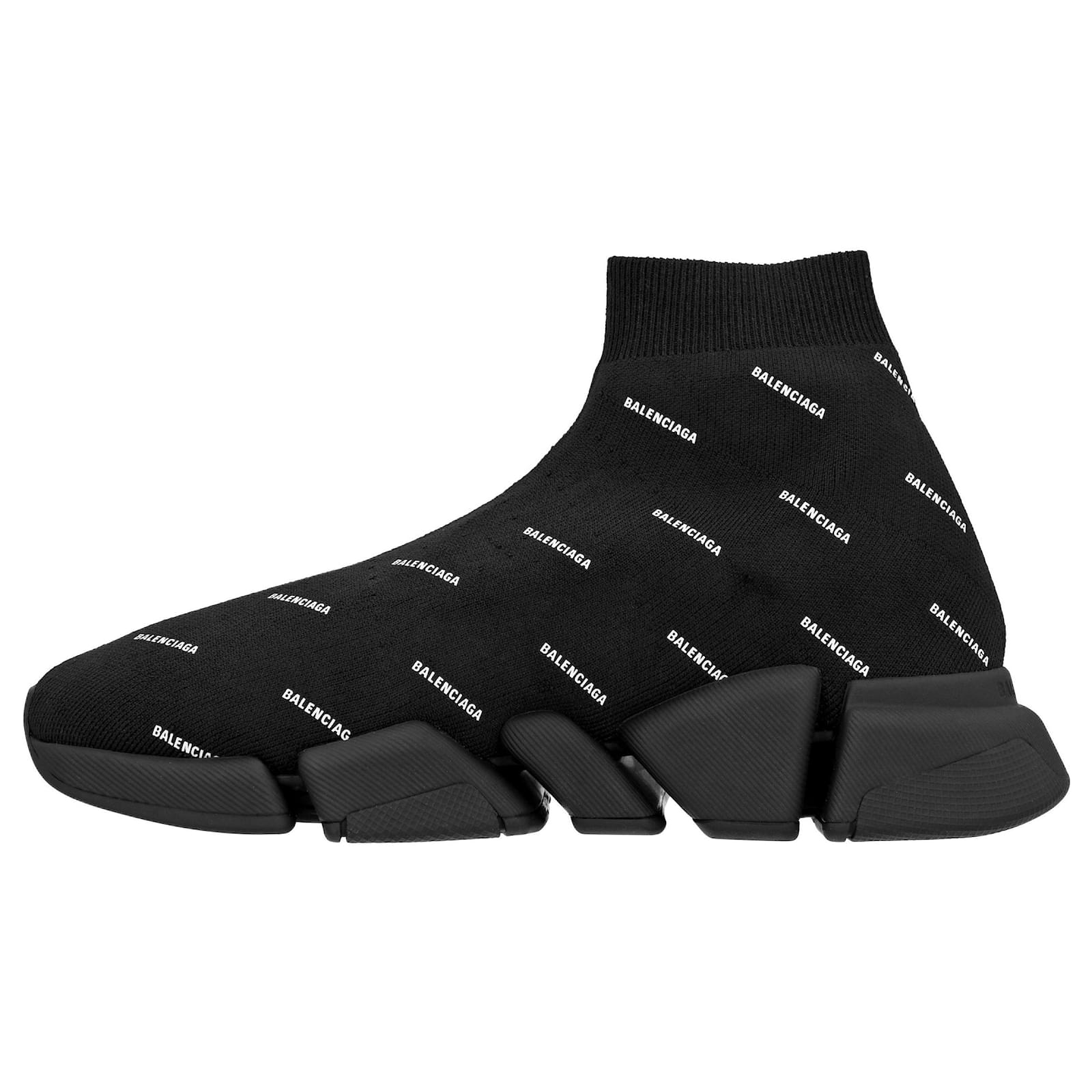Men's Balenciaga Speed 2.0 Sneaker Black Polyester Joli Closet