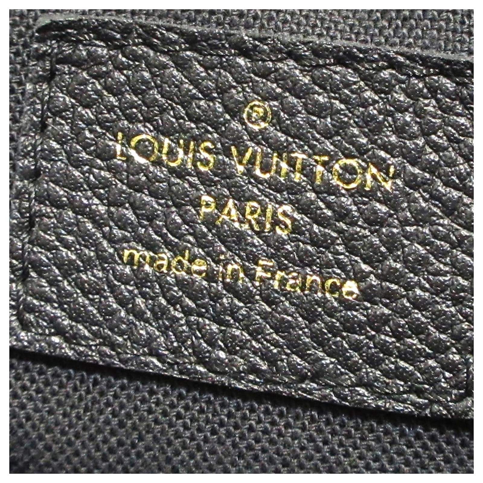 Louis Vuitton Black Monogram Empreinte Vosges MM Leather Pony-style  calfskin ref.255804 - Joli Closet