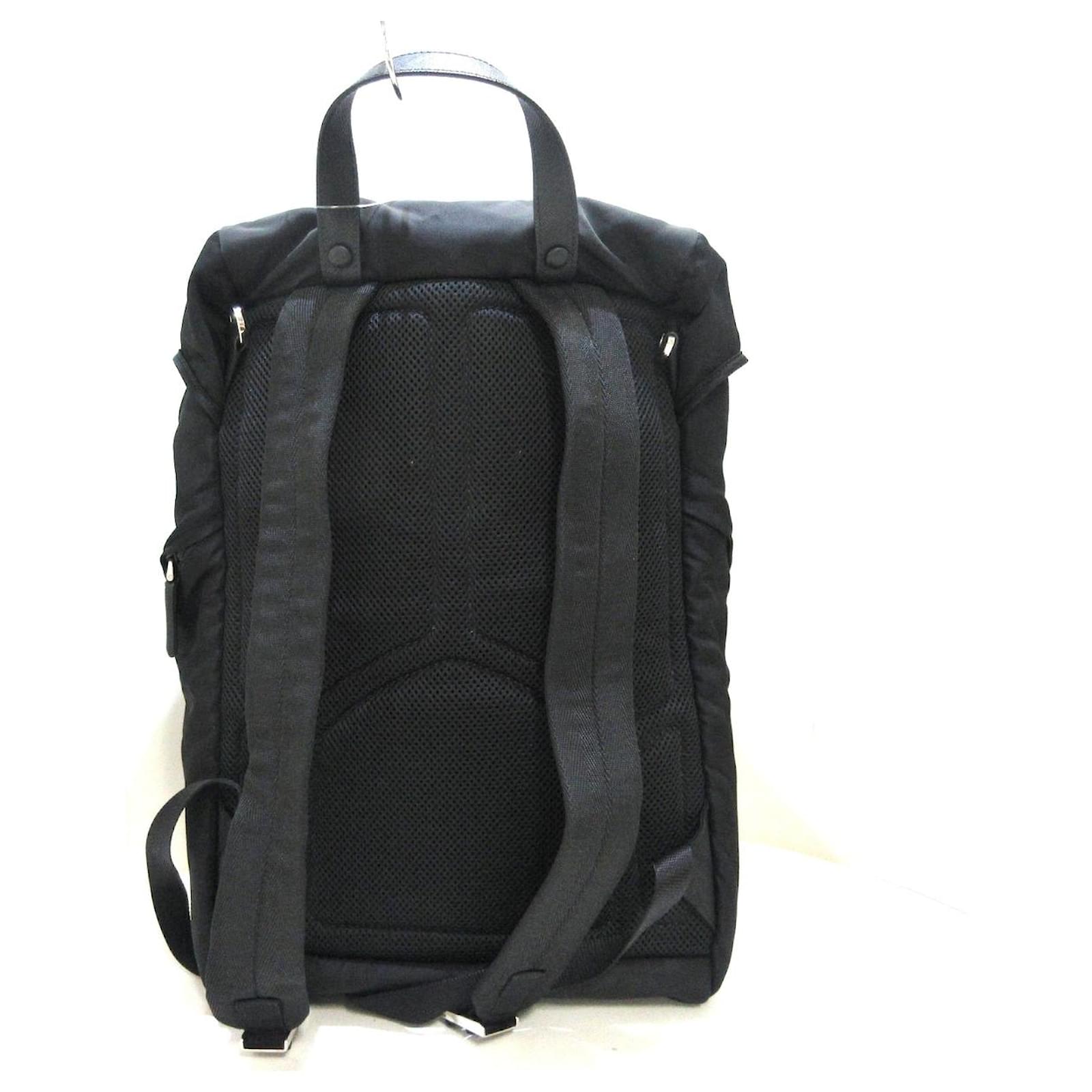 Prada backpack Black Synthetic ref.364158 - Joli Closet