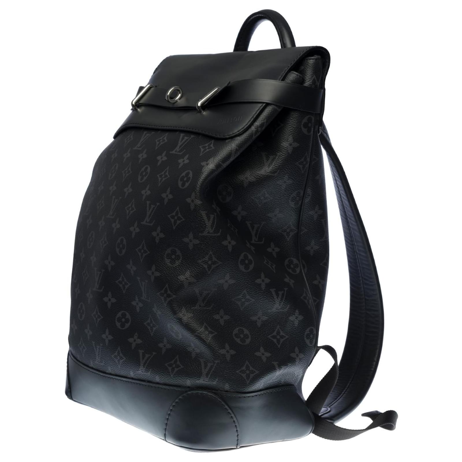 Louis Vuitton Steamer backpack in Eclipse monogram canvas Grey