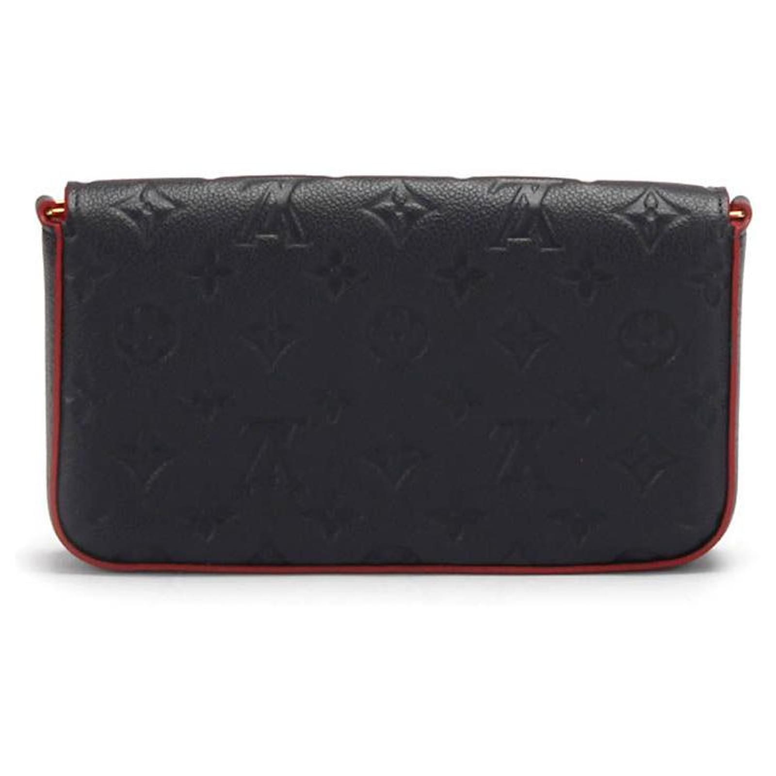 Félicie Pochette Monogram Empreinte Leather in Black - Small Leather Goods  M80482, …