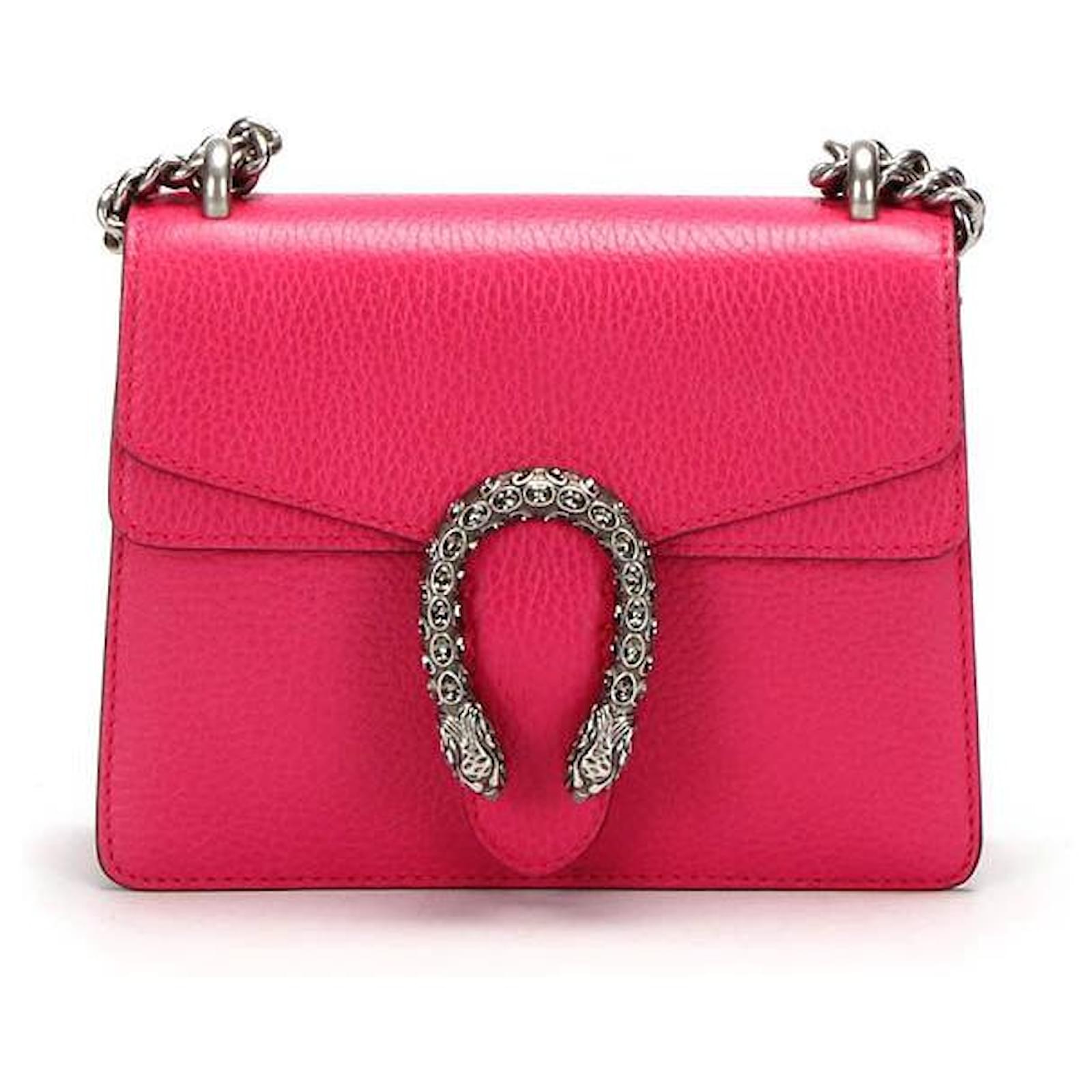 Gucci Mini Dionysus Shoulder Bag in Pink
