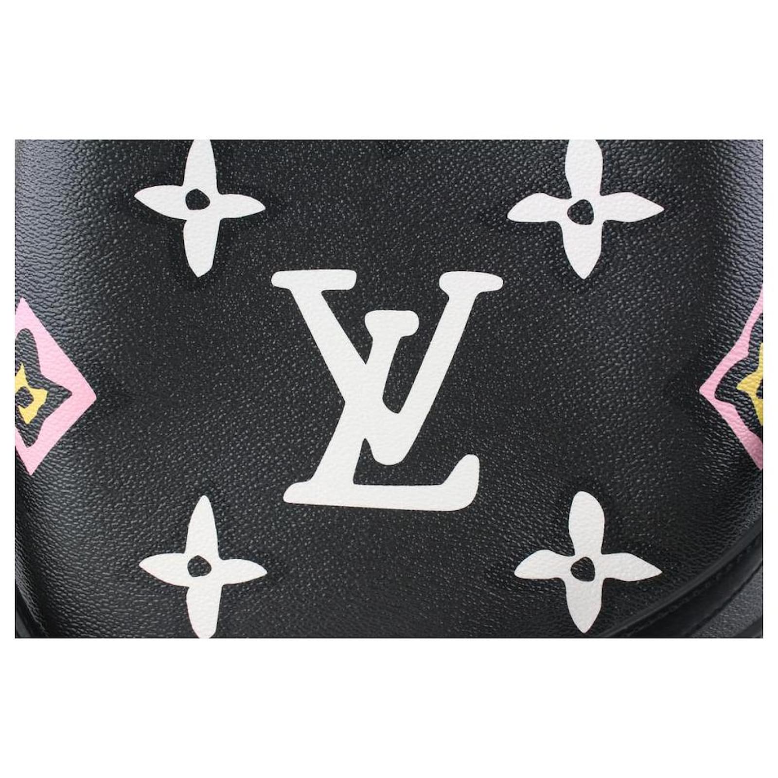 🍀 LOUIS VUITTON Wild at Heart NeoNoe MM Black Monogram Shoulder Bucket Bag