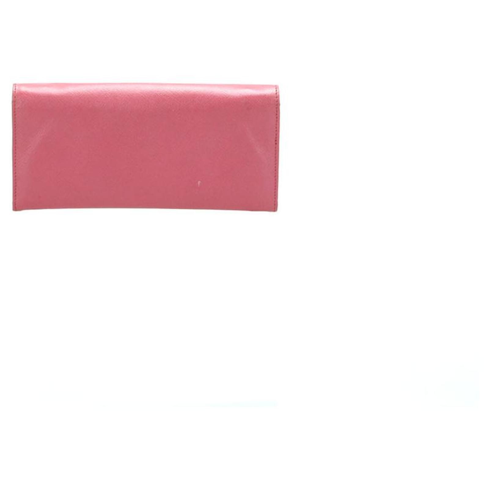 Prada Shoulder bag Fuschia Leather ref.368119 - Joli Closet