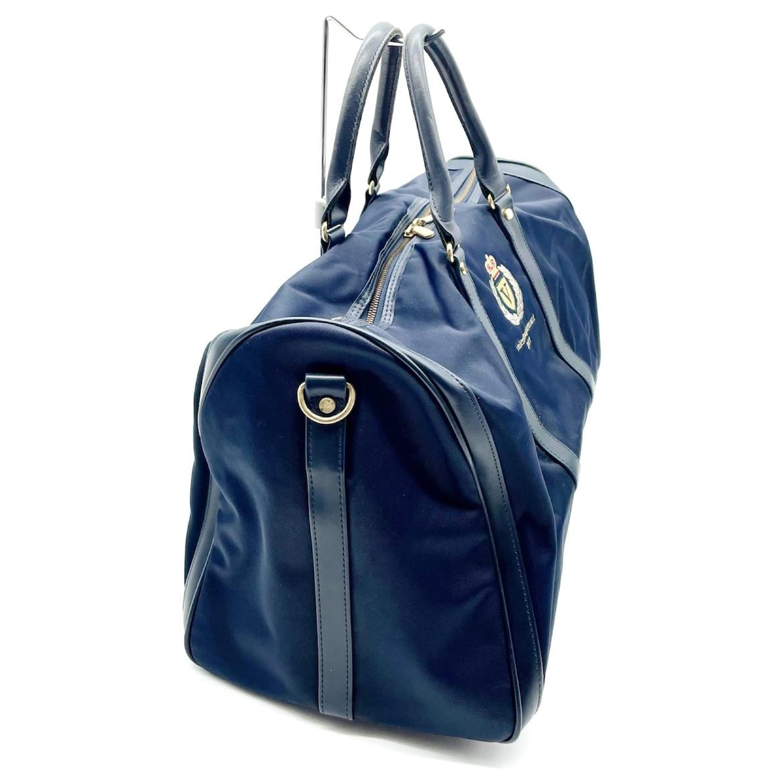 Valentino Garavani Travel bag Navy blue Synthetic ref.368130 - Joli Closet