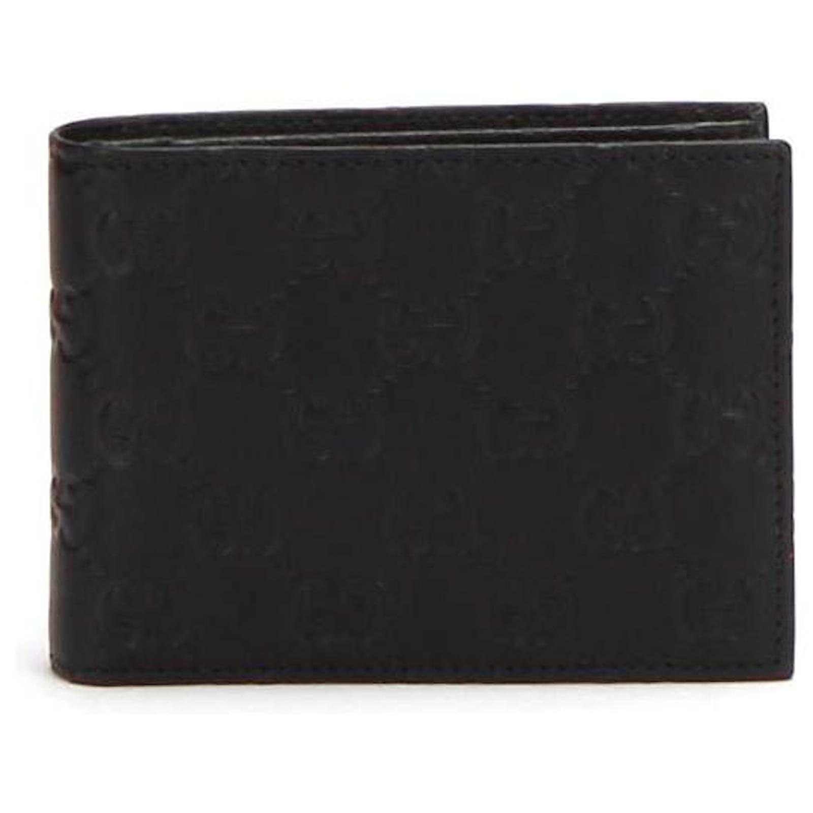 gucci-guccissima-signature-bi-fold-small-wallet-in-black-calf-leather