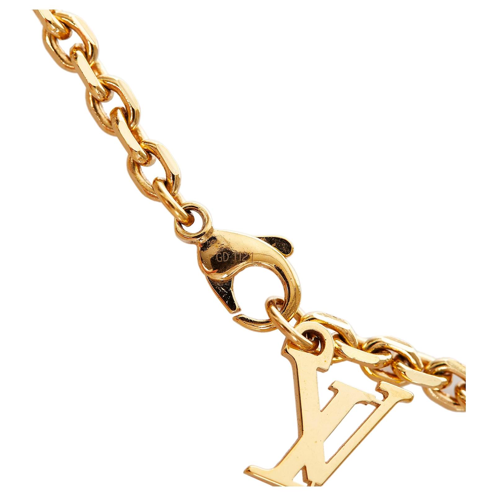 Collana Louis Vuitton x NBA D'oro Placcato in oro ref.947566
