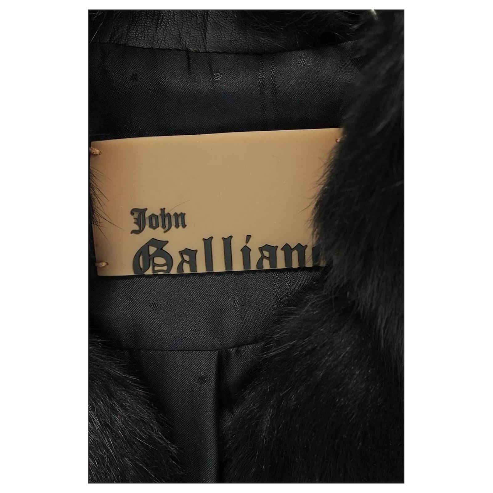 ジャケット・アウター Galliano Fur Mouton Jacket INTO · INTO