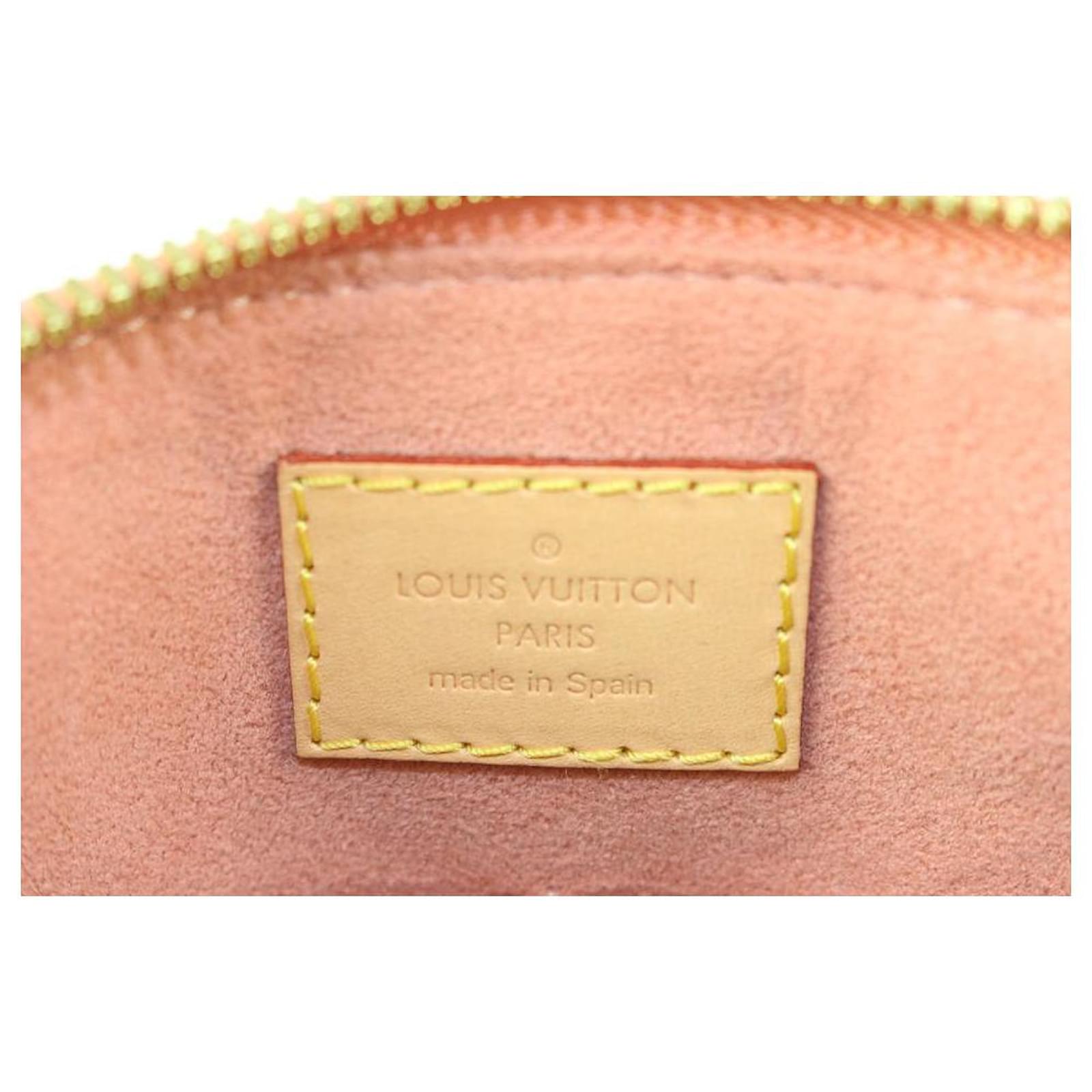 Autre Marque Louis Vuitton Peach x Cream Monogram V Tote BB