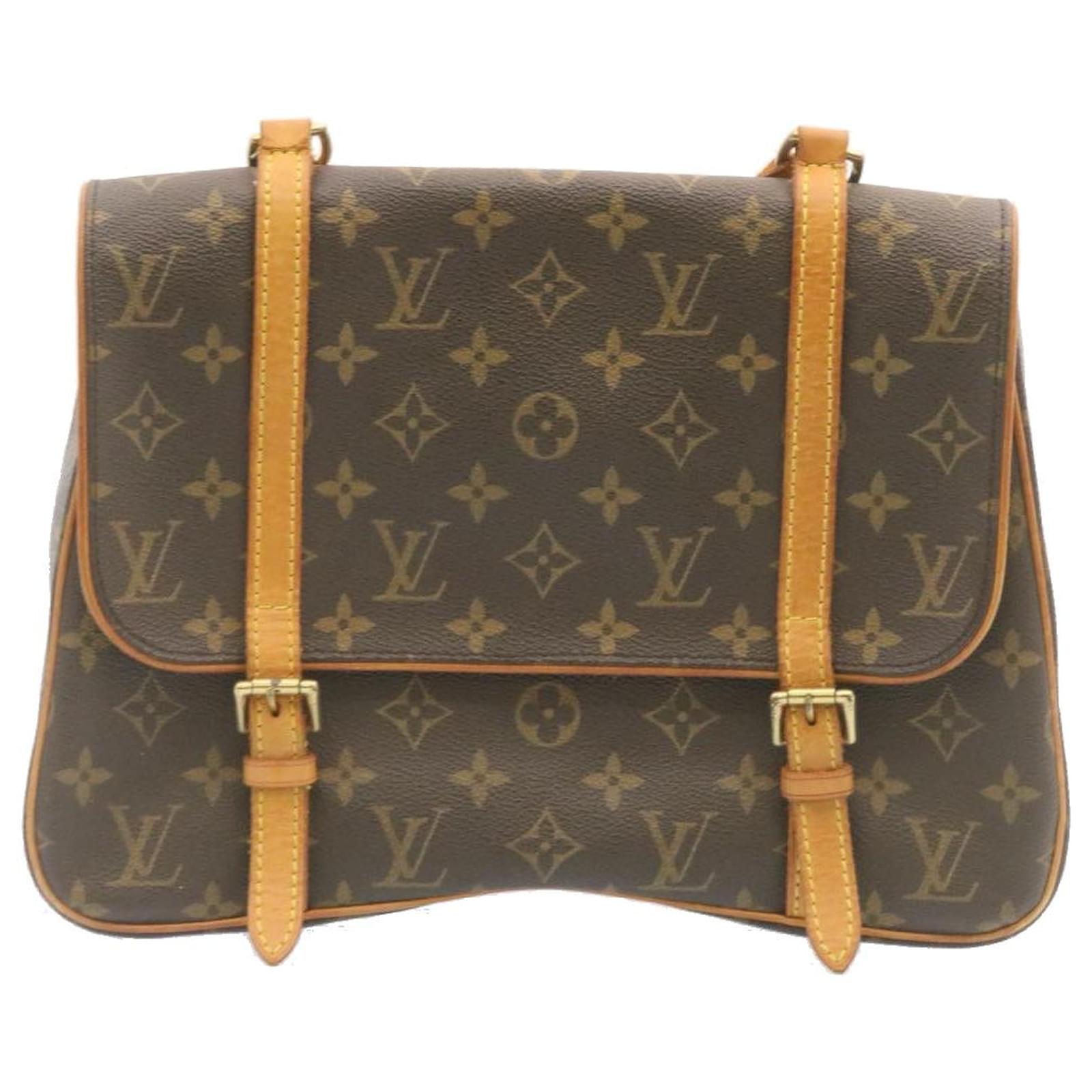 Louis Vuitton, Bags, Auth Louis Vuitton Marelle Sac Backpack