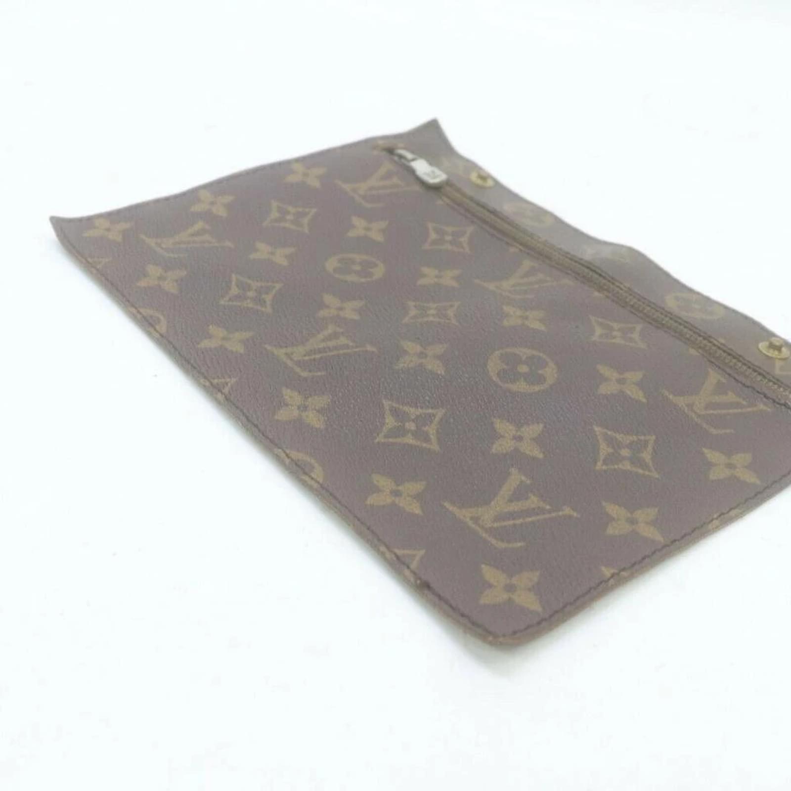 Louis Vuitton Monogram Randonnee Insert Pouch Toiletry Clutch 922lv82