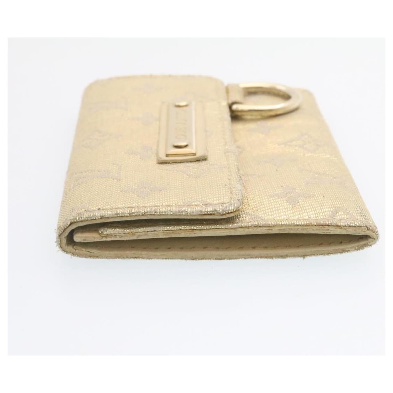Louis Vuitton Arjang Card Case/Coin Purse in Monogram Shine Silk Jacquard