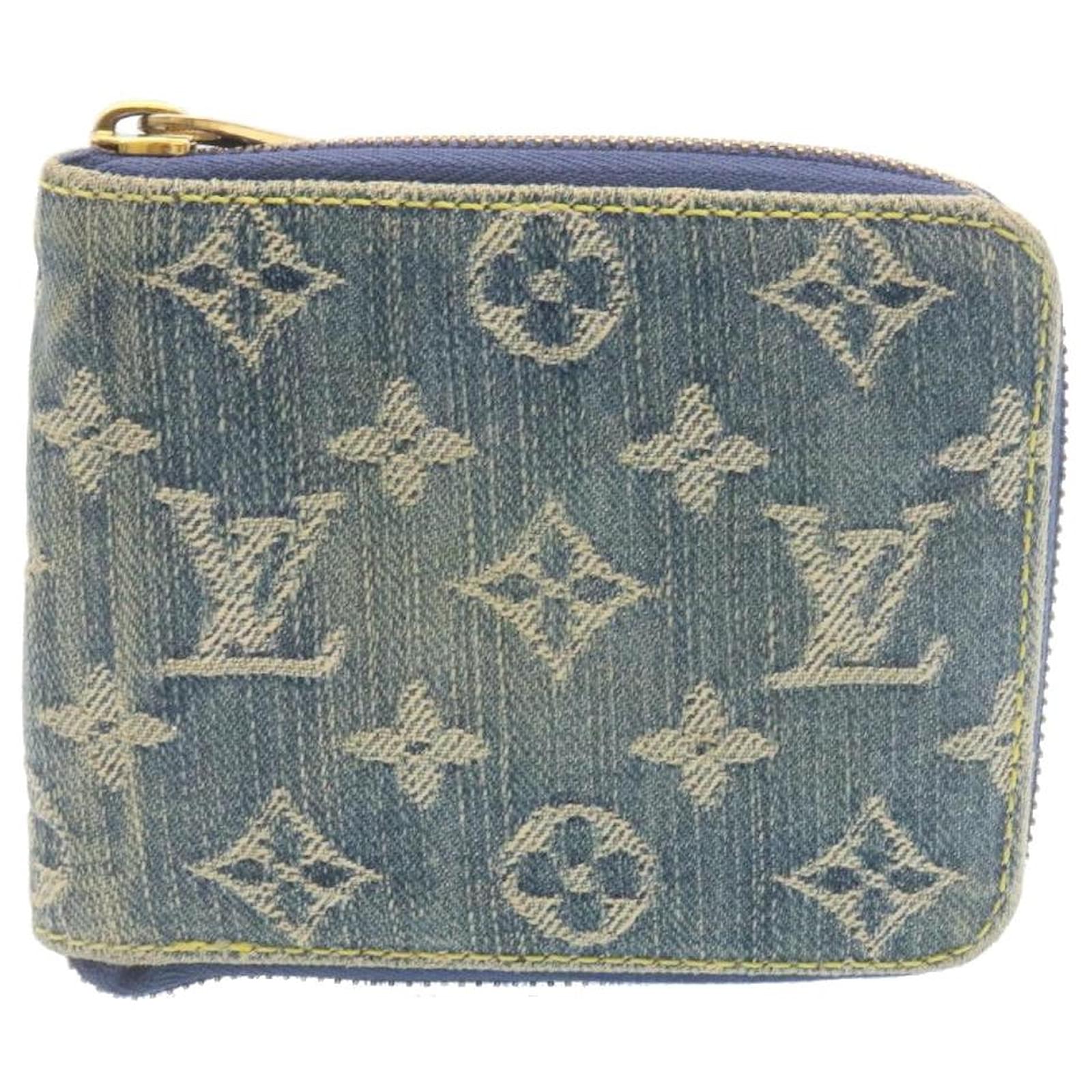 louis vuitton portemonnaie blau